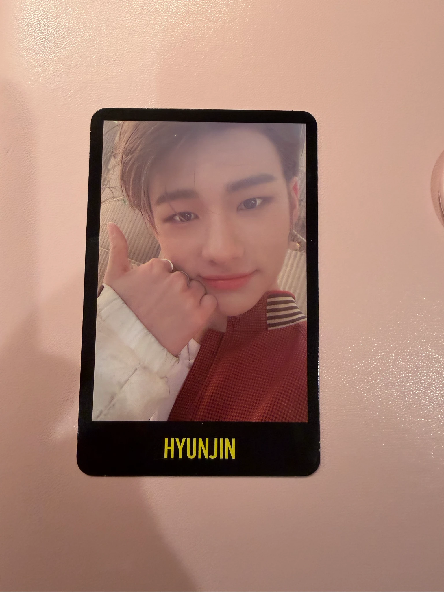 Stray Kids Hyunjin Stray Kids - Hyunjin - Clé 1: Miroh Album album photocard black border listing photo 1