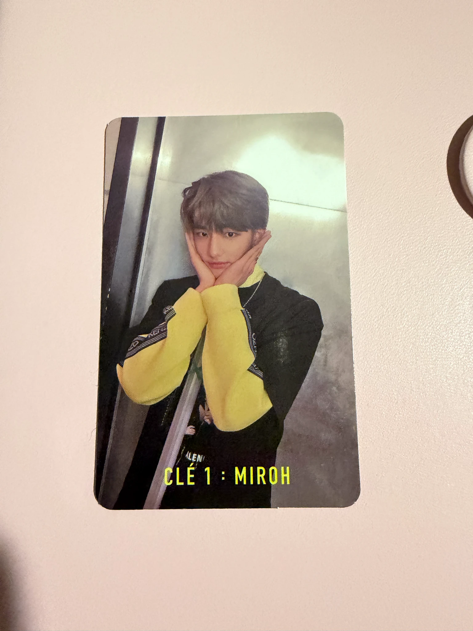 Stray Kids Hyunjin Stray Kids - Hyunjin - Clé 1: Miroh Album album photocard album title ver. listing photo 1