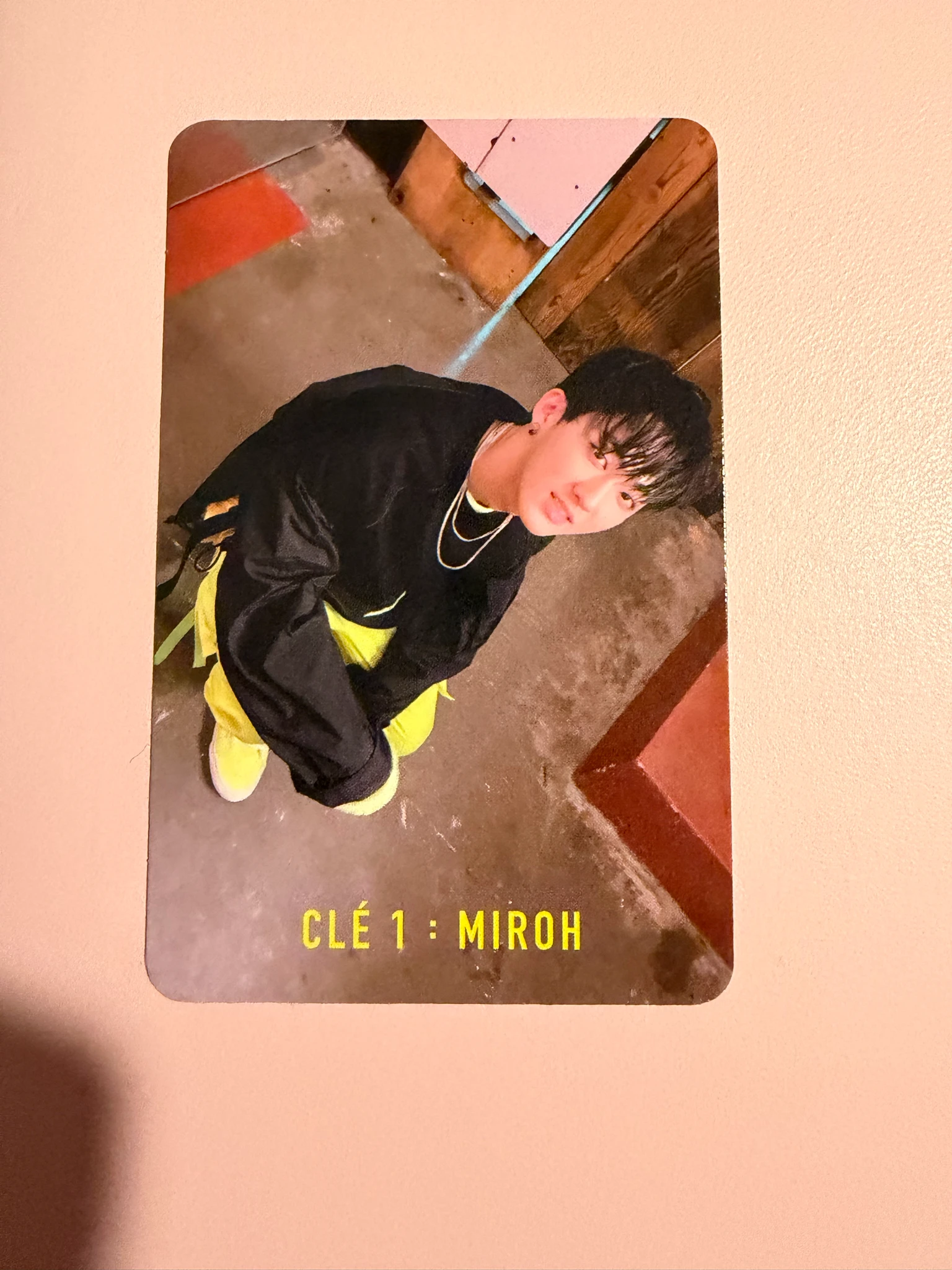 Stray Kids Changbin Stray Kids - Changbin - Clé 1: Miroh Album album photocard album title ver. listing photo 1