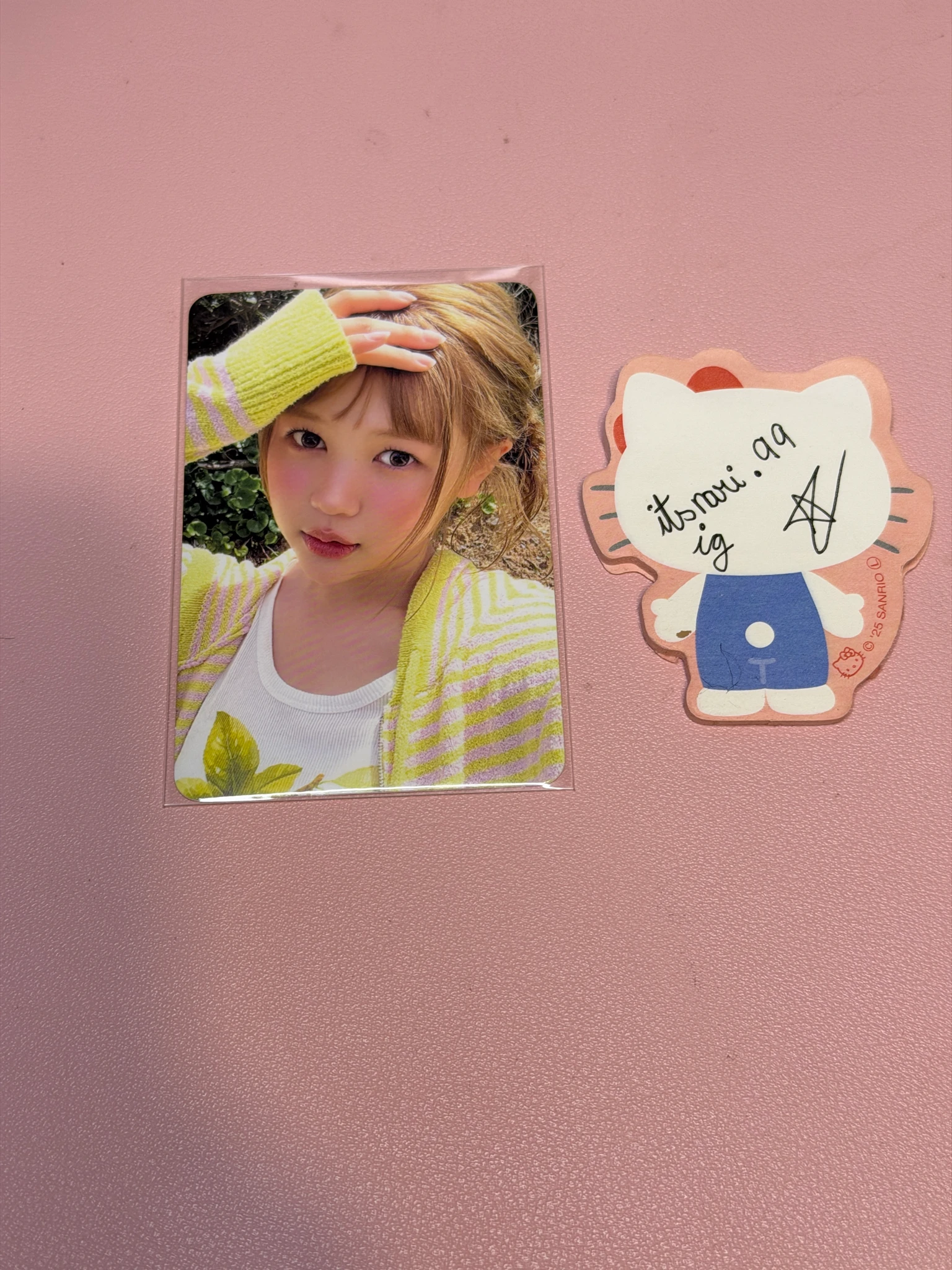 Hearts2Hearts Ye-on Hearts2Hearts - Ye-on - Lemon Tang Album album photocard photobook version lemon beach version listing photo 1