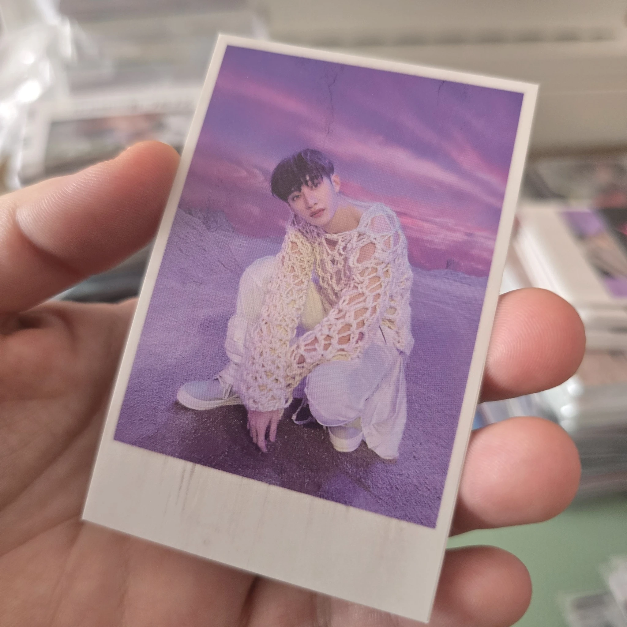 Stray Kids Bang Chan Stray Kids - Bang Chan - KARMA Album album photocard polaroid first press only A version standard version limited edition item set listing photo 1