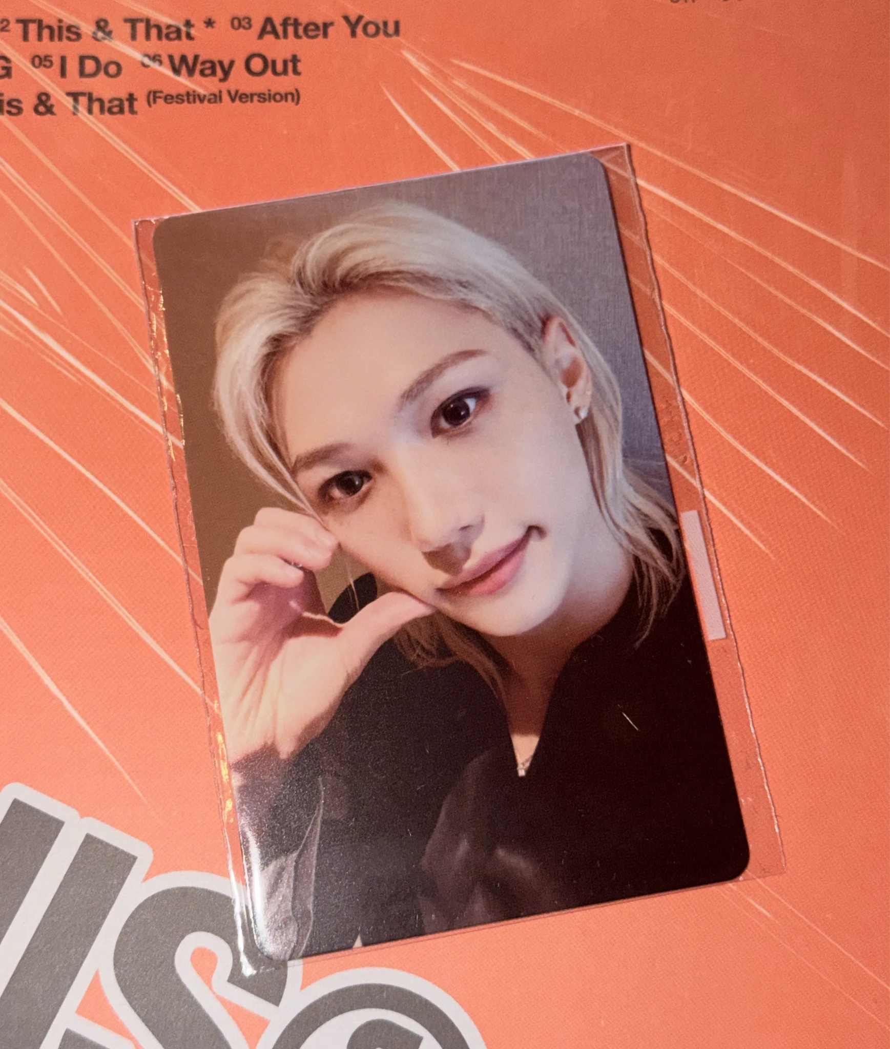 Stray Kids Felix Stray Kids - Felix - THIS & THAT Album jyp/fans shop lucky draw (LD) online & version listing photo 1