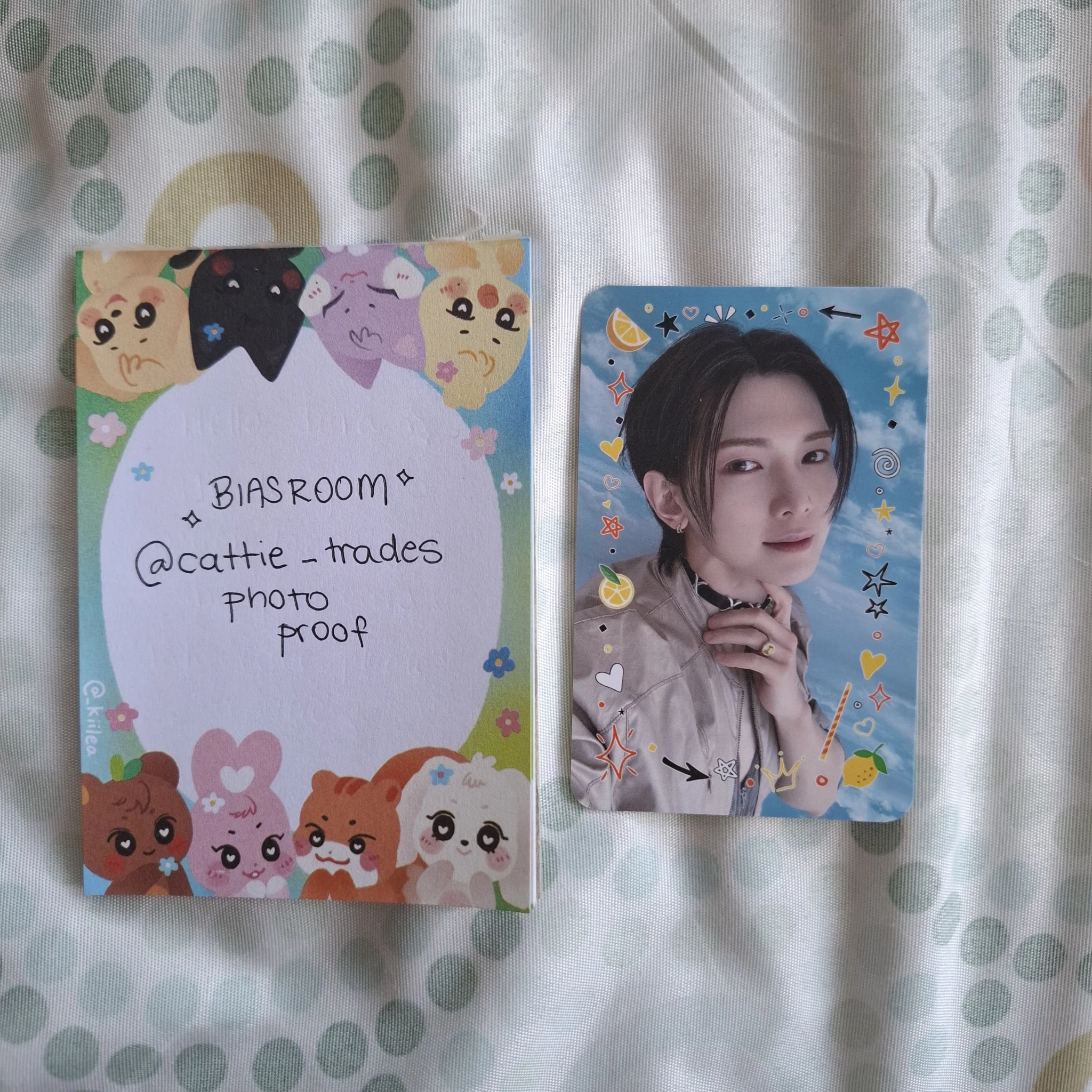 ATEEZ Yeosang ATEEZ - Yeosang - Golden Hour : Part.3 Album broadcast gift week 1 listing photo 1