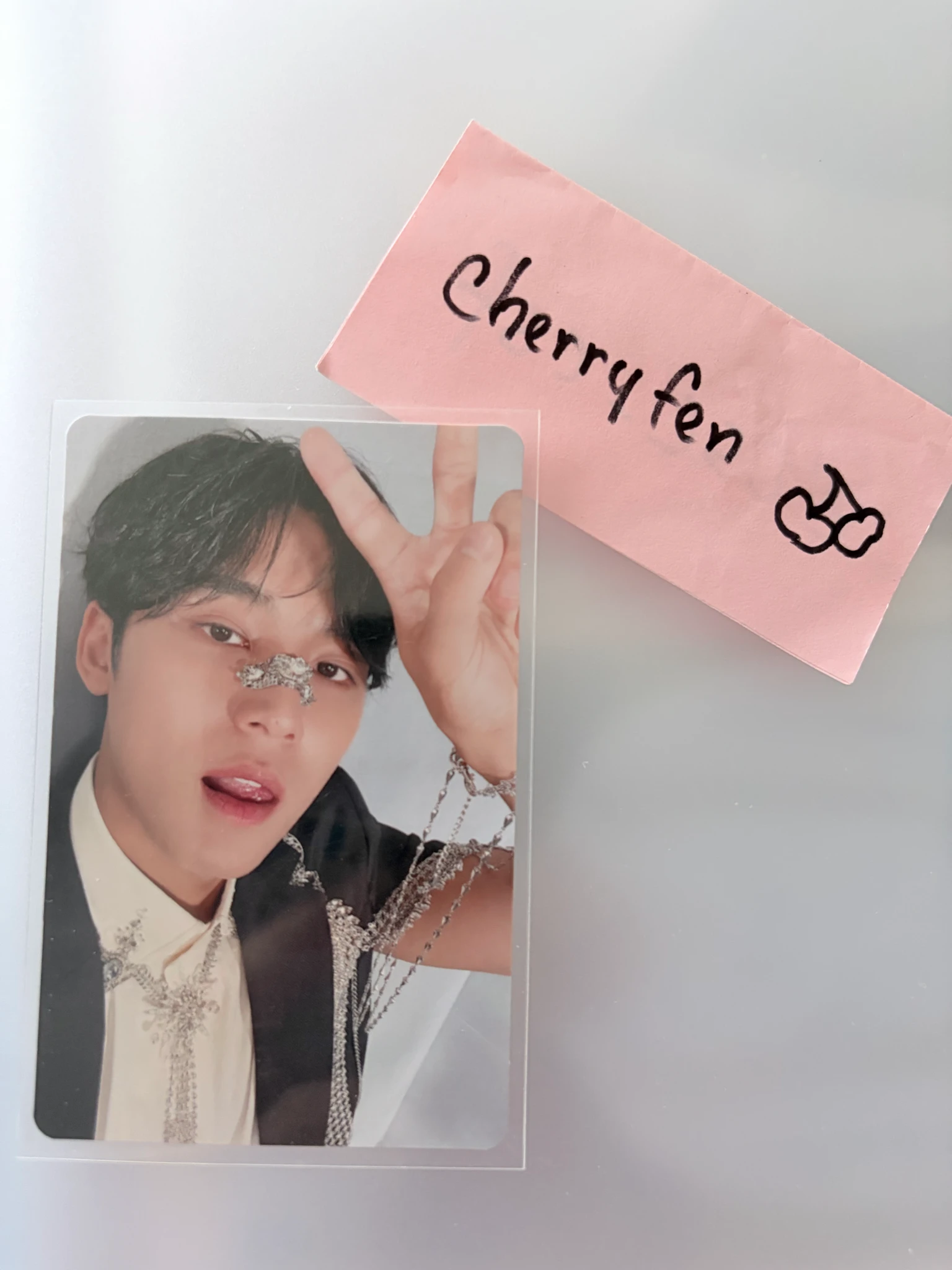 SEVENTEEN Mingyu SEVENTEEN - Mingyu - Shohikigen Album limited A version album photocard listing photo 1