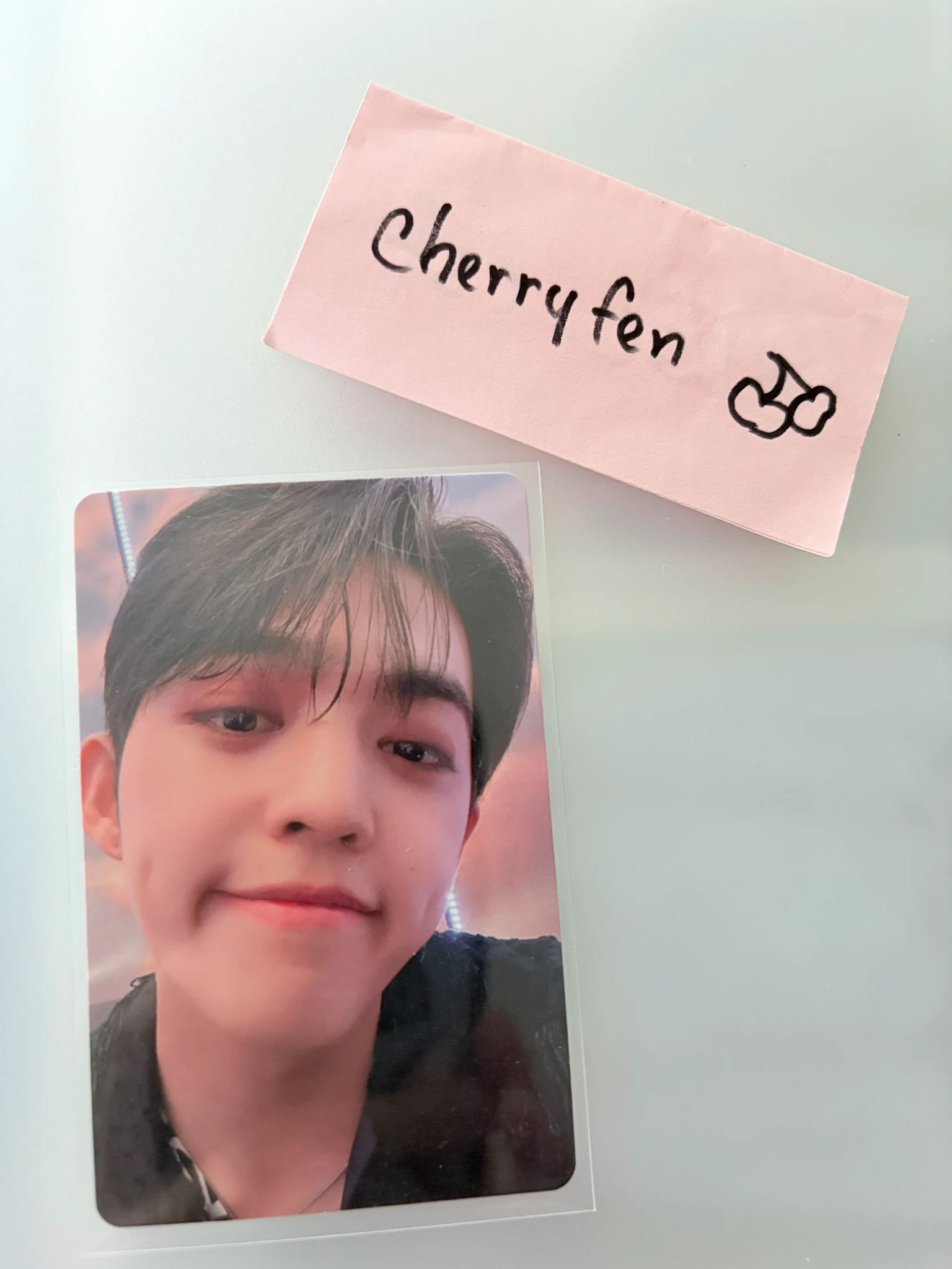 SEVENTEEN S.Coups SEVENTEEN - S.Coups - Attacca Album yizhiyu (yzy) fansign B version listing photo 1