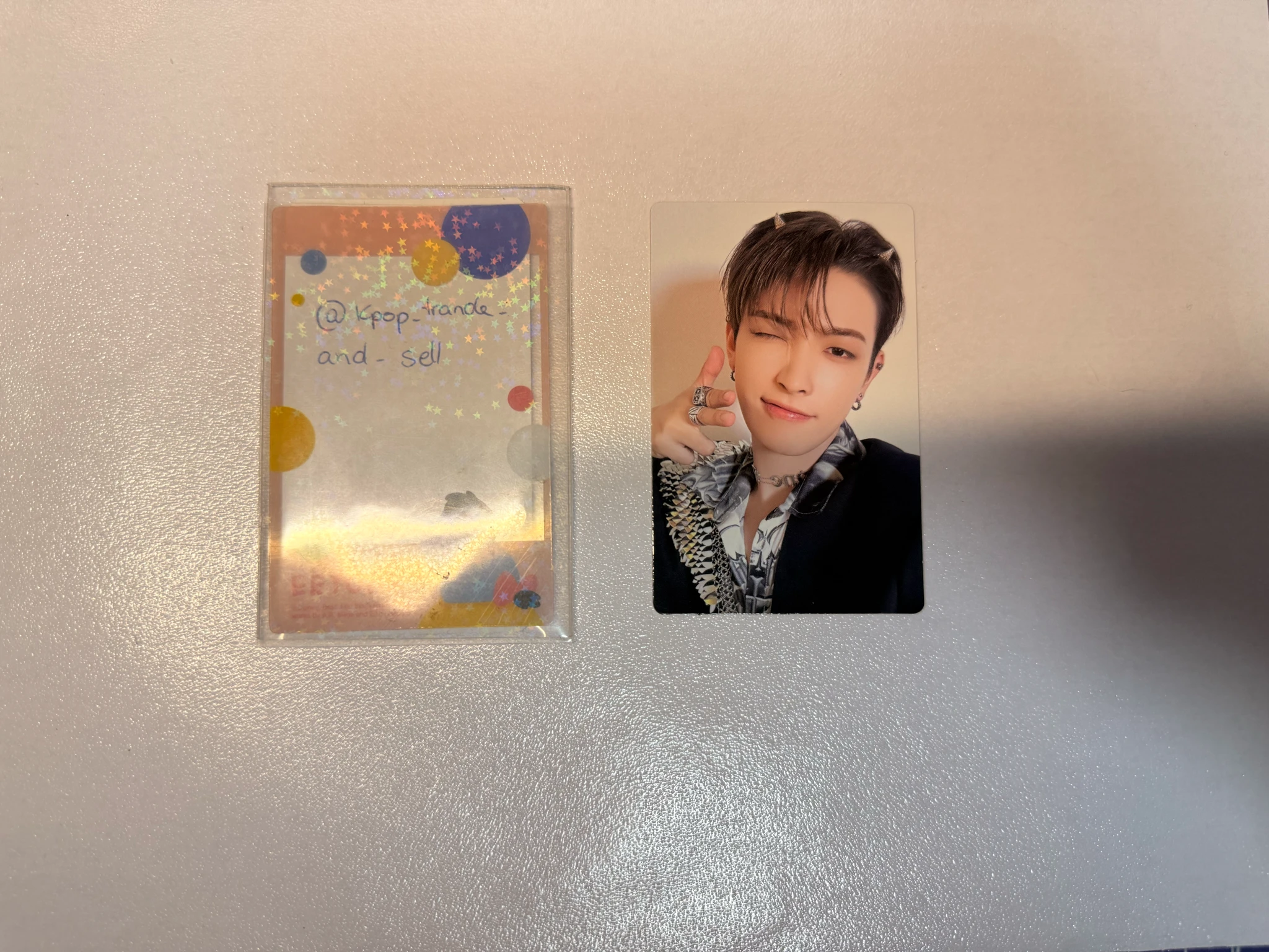 ATEEZ Hongjoong ATEEZ - Hongjoong - Golden Hour : Part 2 Album album photocard europe exclusive listing photo 1
