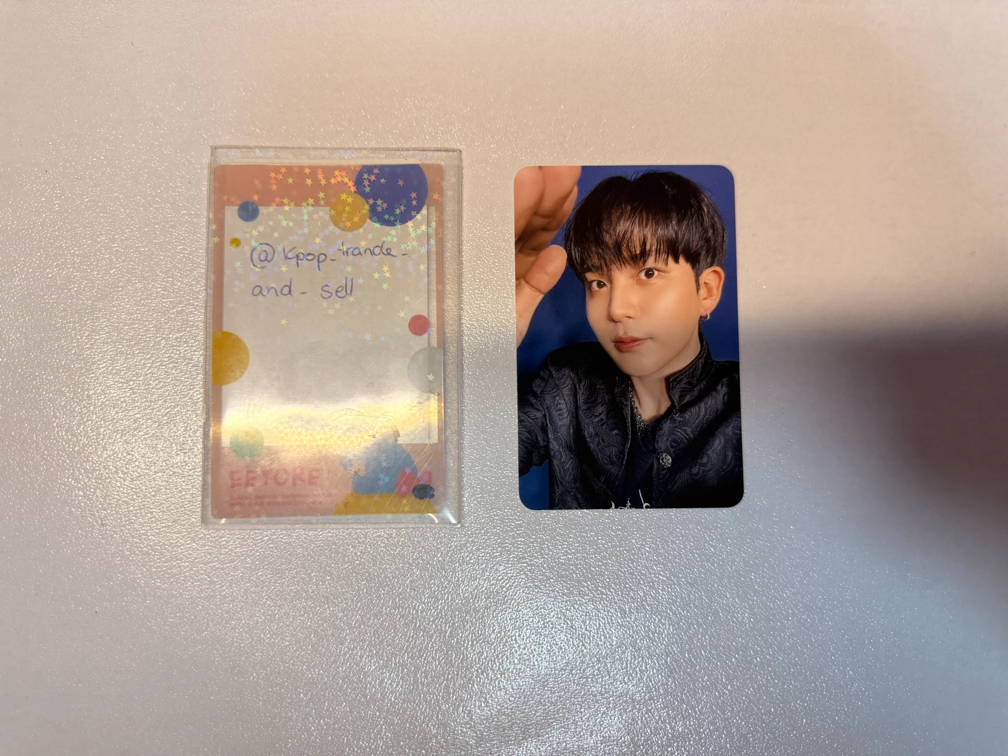 ATEEZ Jongho ATEEZ - Jongho - Golden Hour : Part.4 Album makestar lucky draw listing photo 1