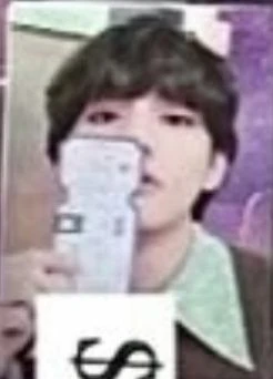 BTS V BTS - V - 2021 Muster Sowoozoo Event mini photocard listing photo 1