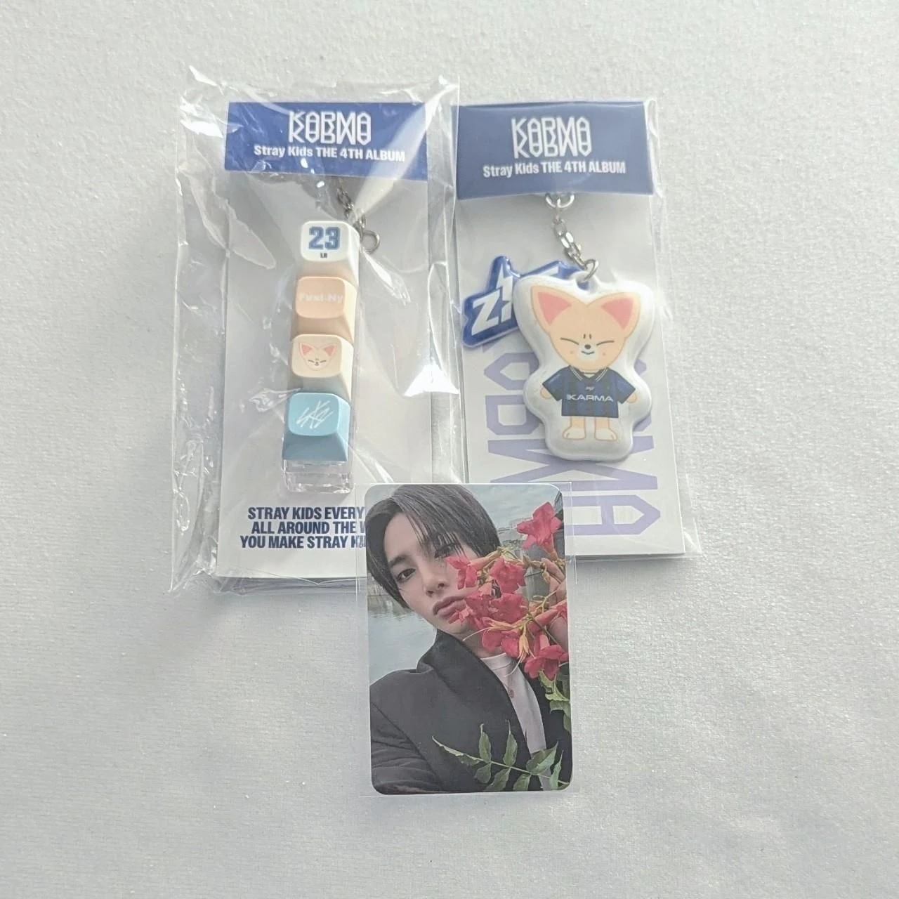 Stray Kids I.N Stray Kids - I.N - KARMA Pop-Up Store Event merch photocard week 1 30k won benefit pop-up store listing photo 1