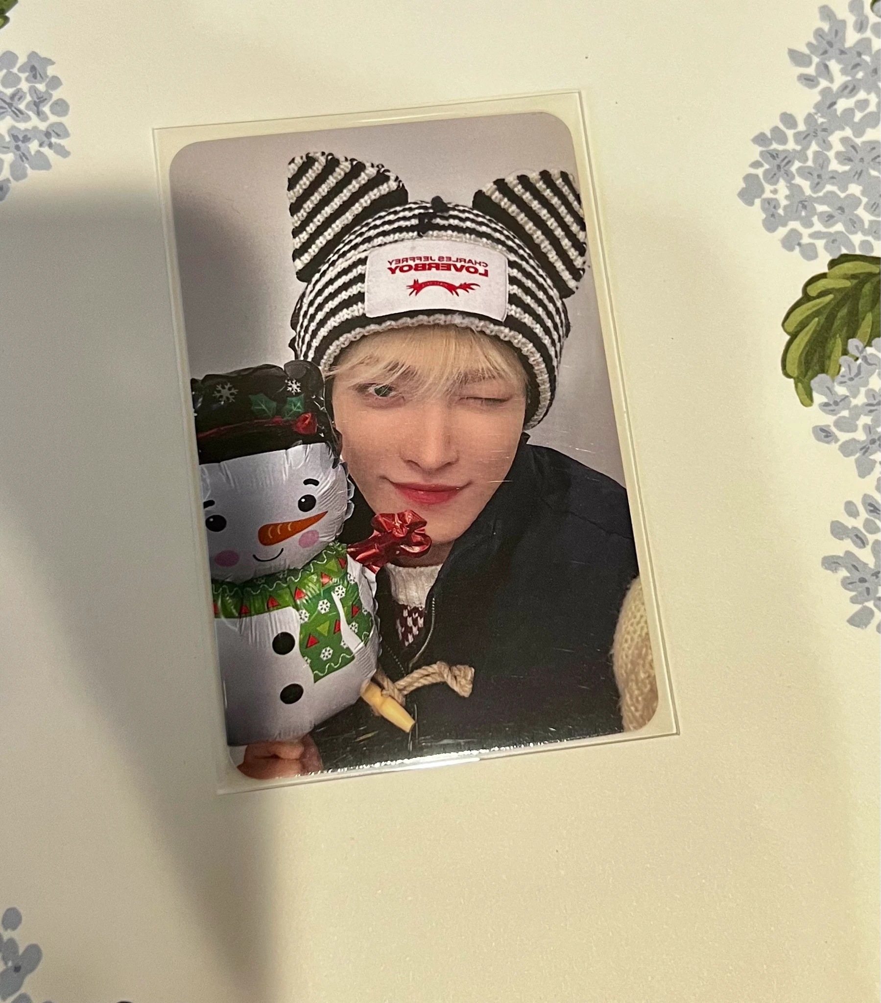 ATEEZ Hongjoong ATEEZ - Hongjoong - THE WORLD EP.FIN : WILL Album winner benefit makestar fansign listing photo 1