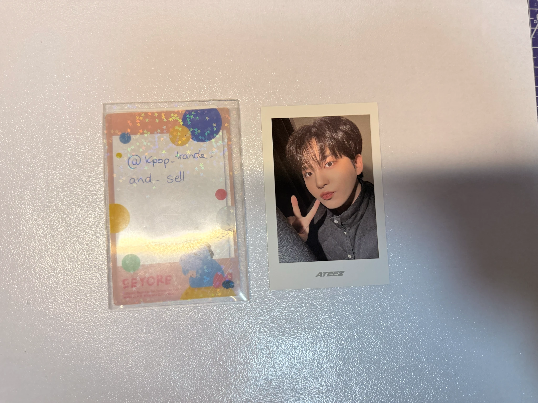 ATEEZ Jongho ATEEZ - Jongho - Golden Hour : Part.3 Album - Poca Album Polaroid listing photo 1