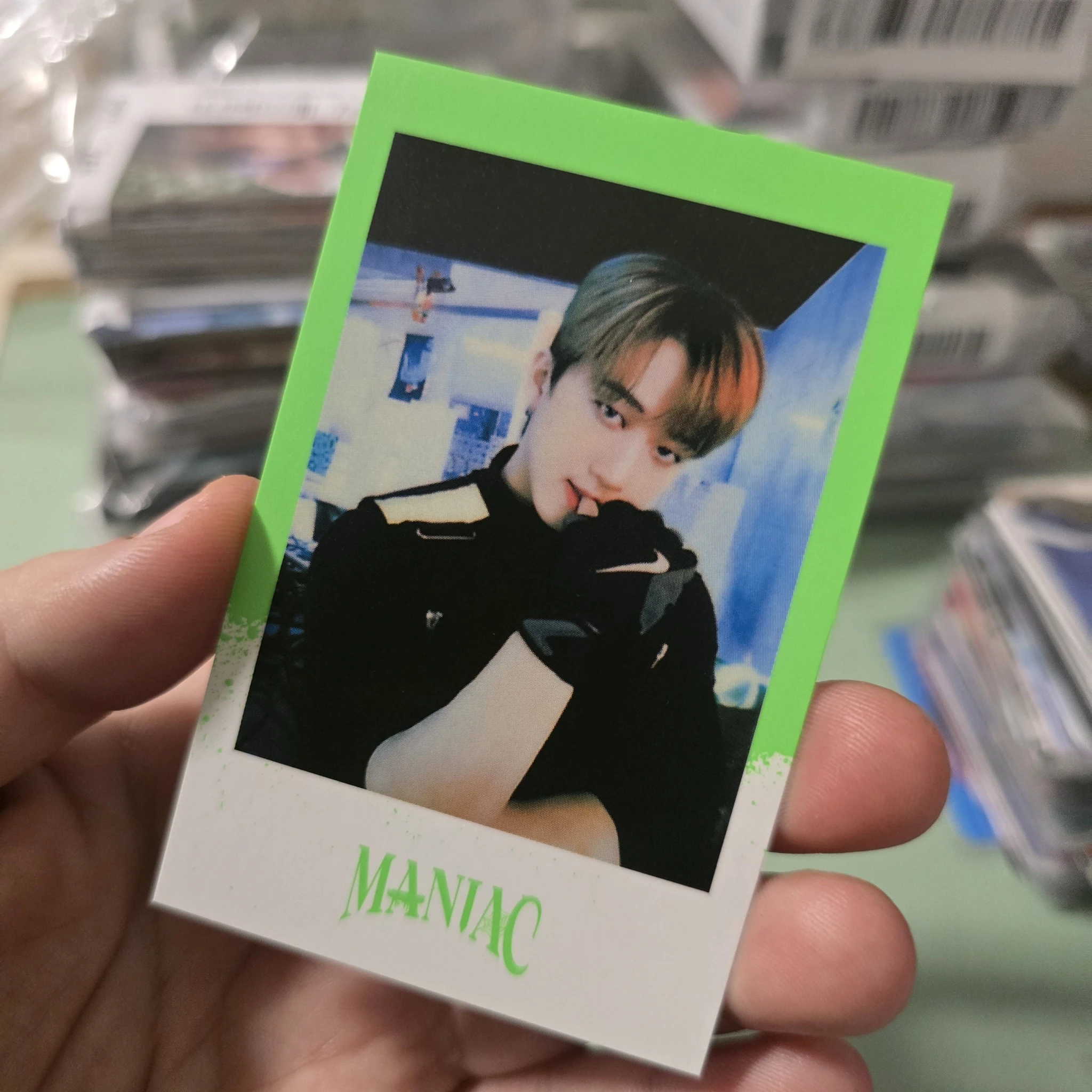 Stray Kids Changbin Stray Kids - Changbin - Maniac World Tour Event pre-order benefit (pob) merch photocard polaroid skzoo version seoul listing photo 1