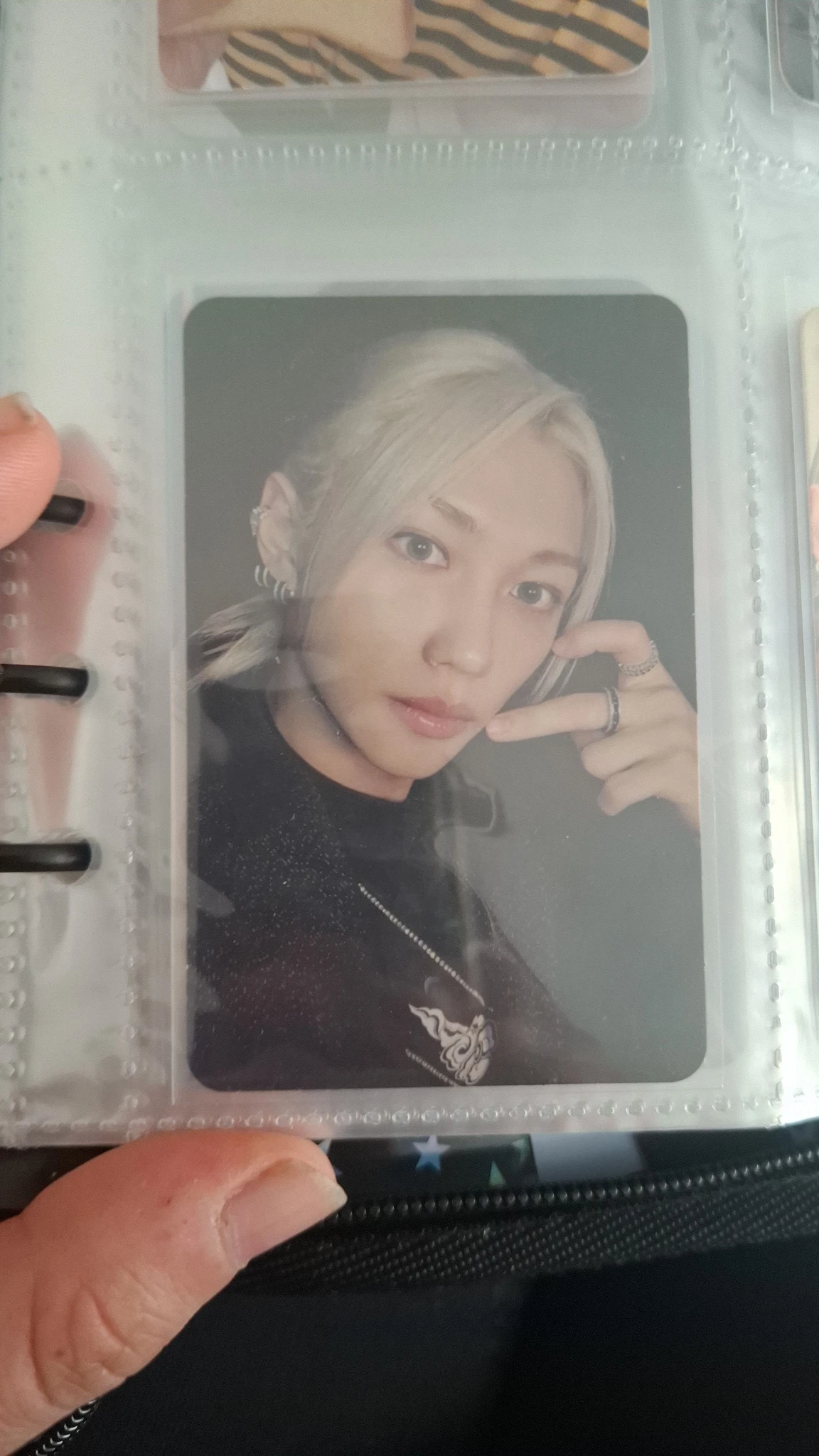 Stray Kids Felix Stray Kids - Felix - HOP Album album photocard pre-order benefit (pob) accordion version listing photo 1