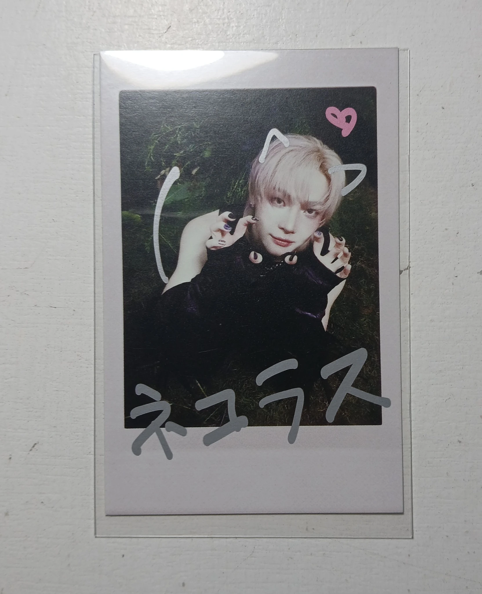 &TEAM Nicholas &TEAM - Nicholas - Back to Life Album album photocard Mini CD-R ver instant photo listing photo 1