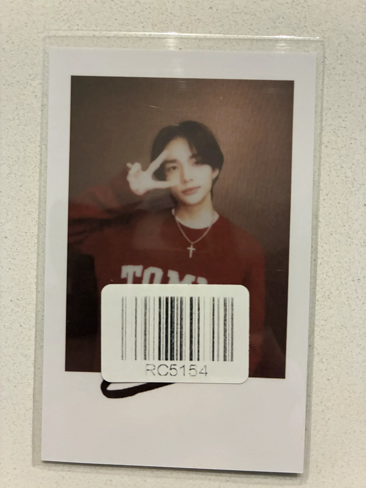 Stray Kids Hyunjin Stray Kids - Hyunjin - Rock-Star Album KMStation offline fansign shanghai polaroid listing photo 1