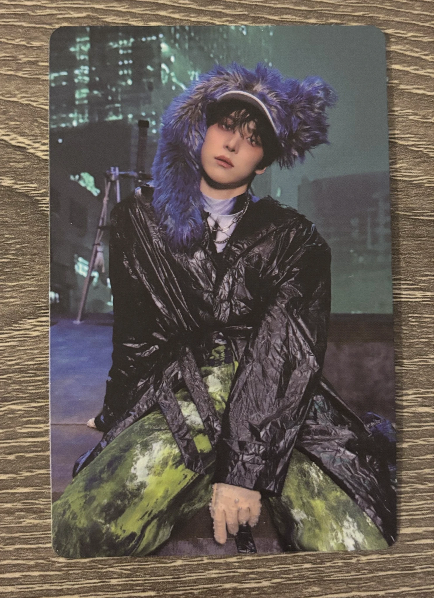 ATEEZ Yunho ATEEZ - Yunho - GOLDEN HOUR : Part.5 Album qr card poca album Z version album photocard listing photo 1
