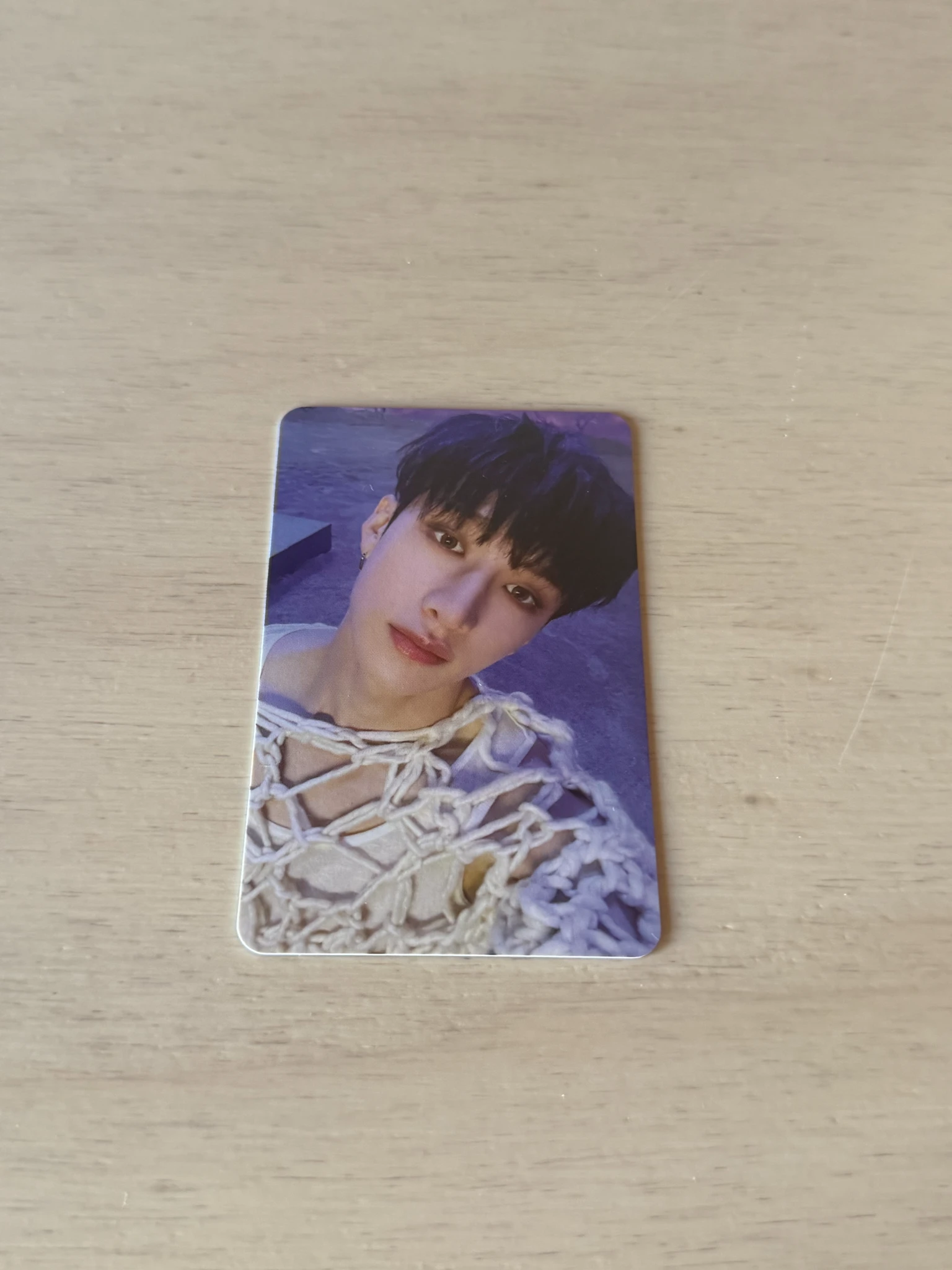 Stray Kids Bang Chan Stray Kids - Bang Chan - Rock-Star Album postcard version album photocard listing photo 1