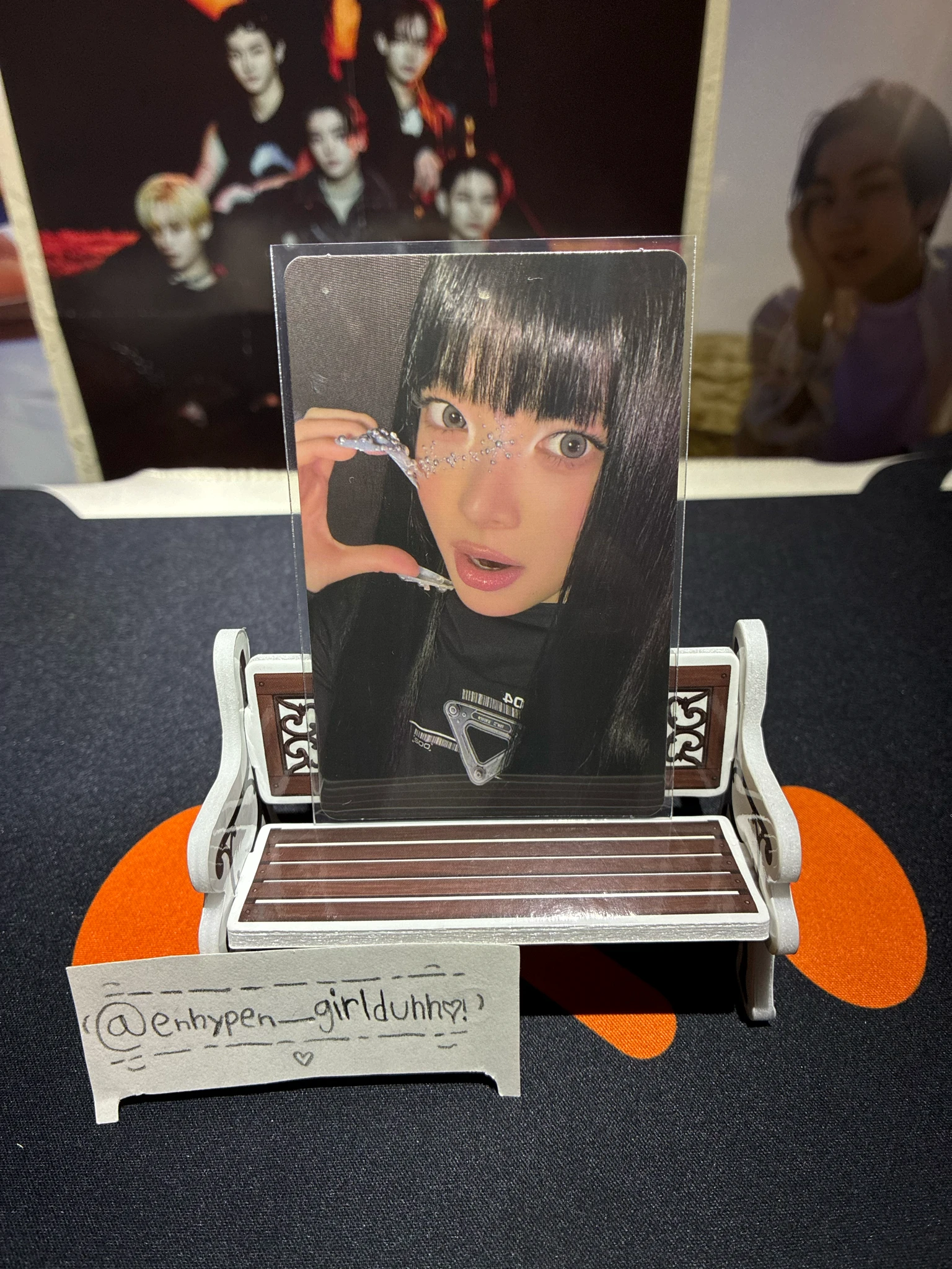 LE SSERAFIM Hong Eunchae LE SSERAFIM - Hong Eunchae - Made My Night Album chemical night version retail exclusive target listing photo 1