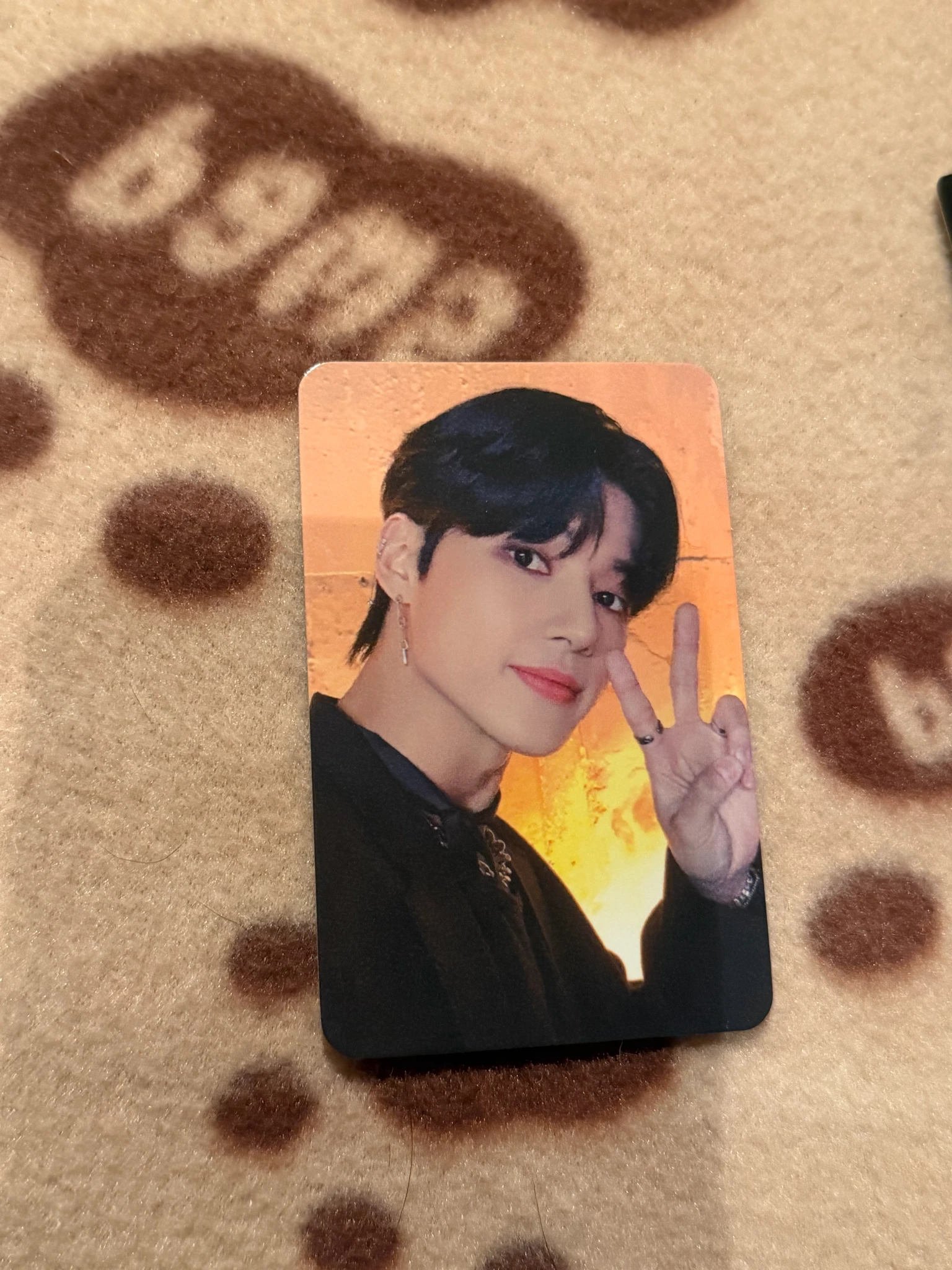 ATEEZ Wooyoung ATEEZ - Wooyoung - THE WORLD EP.1 : MOVEMENT Album round 1 soundwave pob (pre-order benefit) listing photo 1