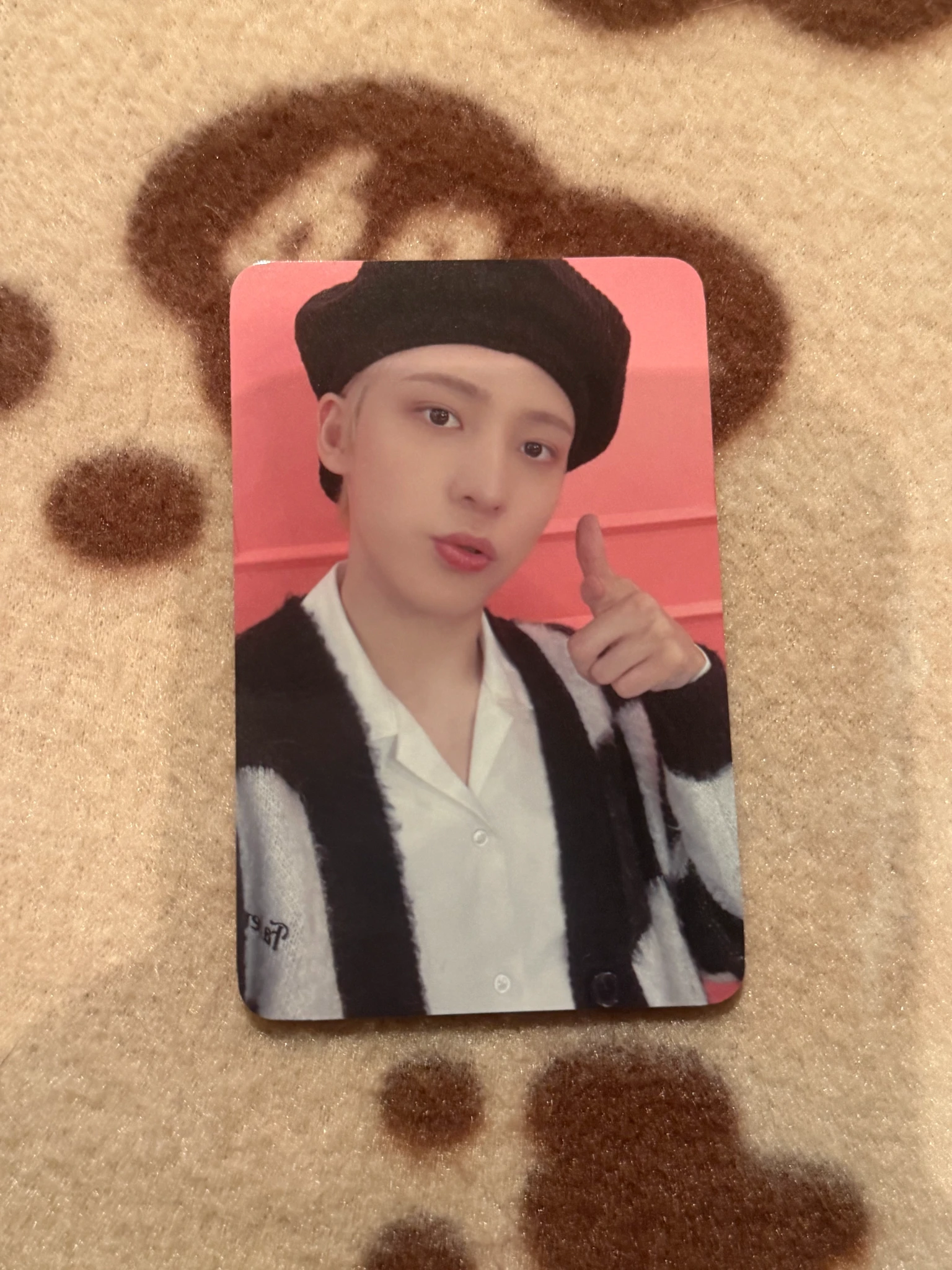 ATEEZ Yunho ATEEZ - Yunho - ZERO : FEVER Part.3 Album everline video call/fancall round 3 listing photo 1