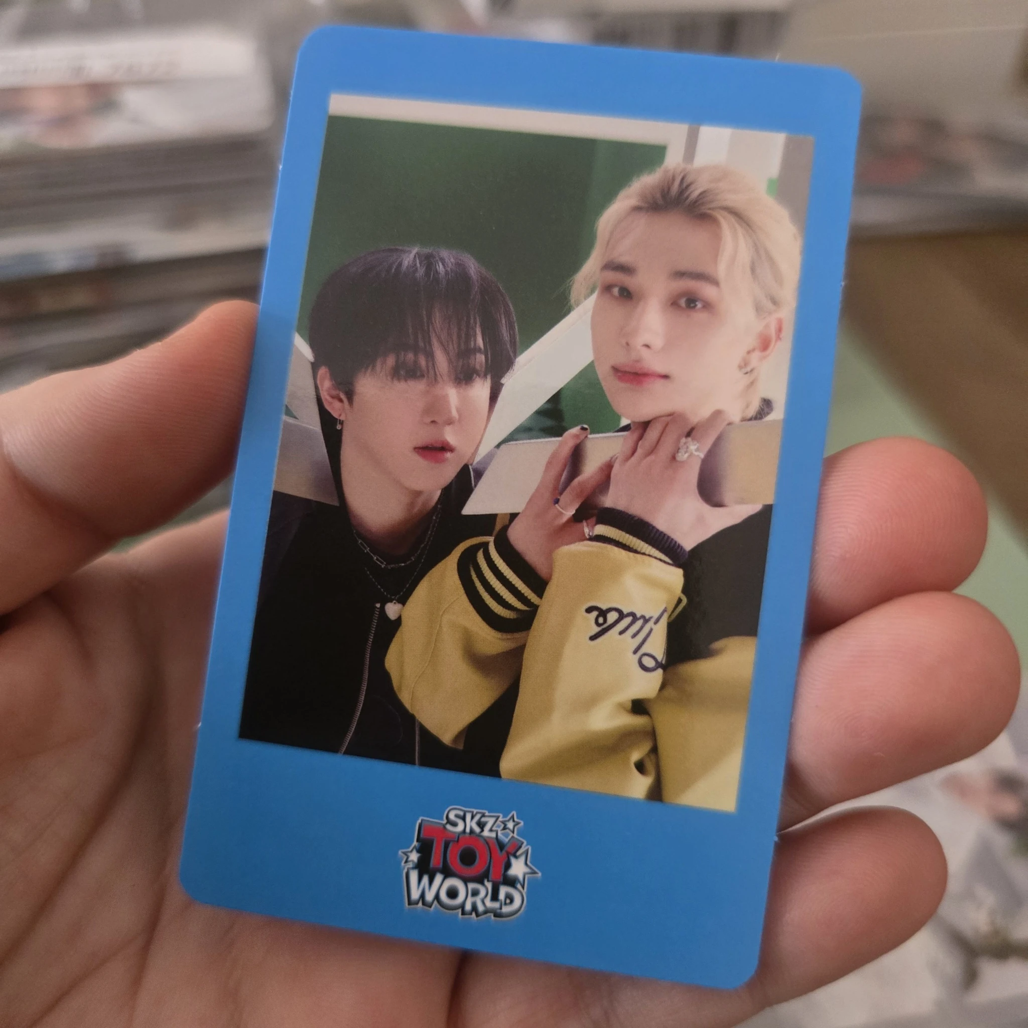 Stray Kids Stray Kids - Changbin & Hyunjin - SKZ Toy World-Fan Connecting 2024 Event photocard set B version listing photo 1