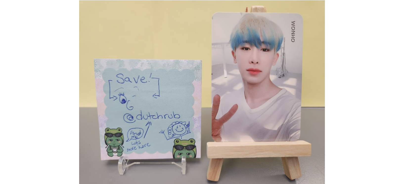MONSTA X Wonho MONSTA X - Wonho - Take.2 We Are Here Album album photocard listing photo 1