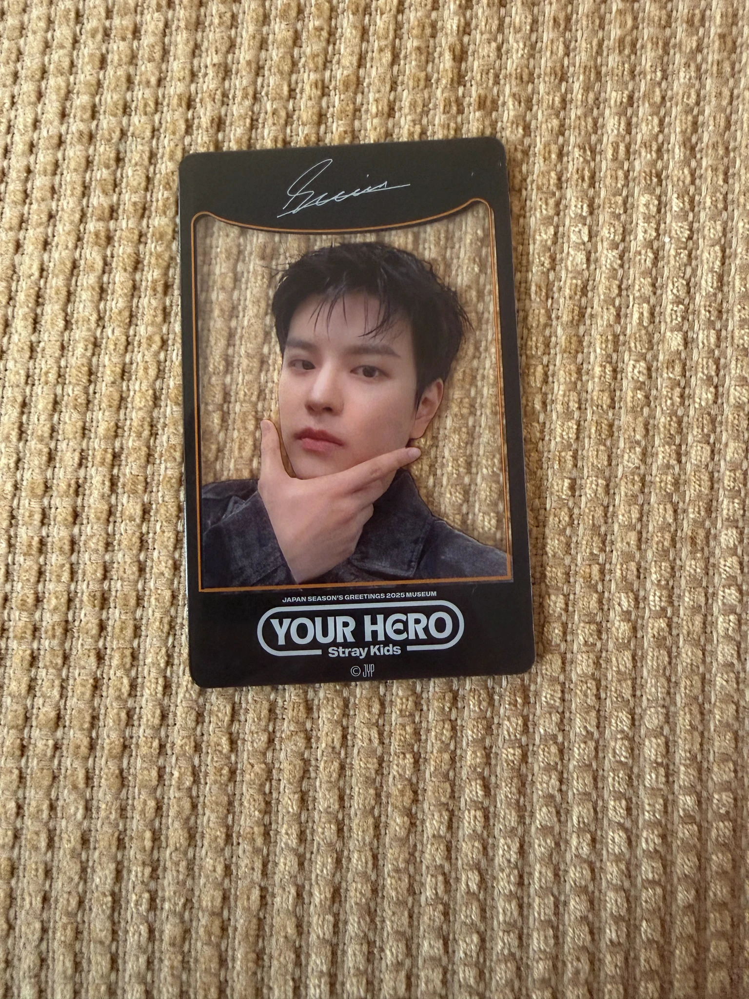 Stray Kids Seungmin Stray Kids - Seungmin - Your Hero-Japan Season's Greetings 2025 Museum Event purchase benefit clear listing photo 1