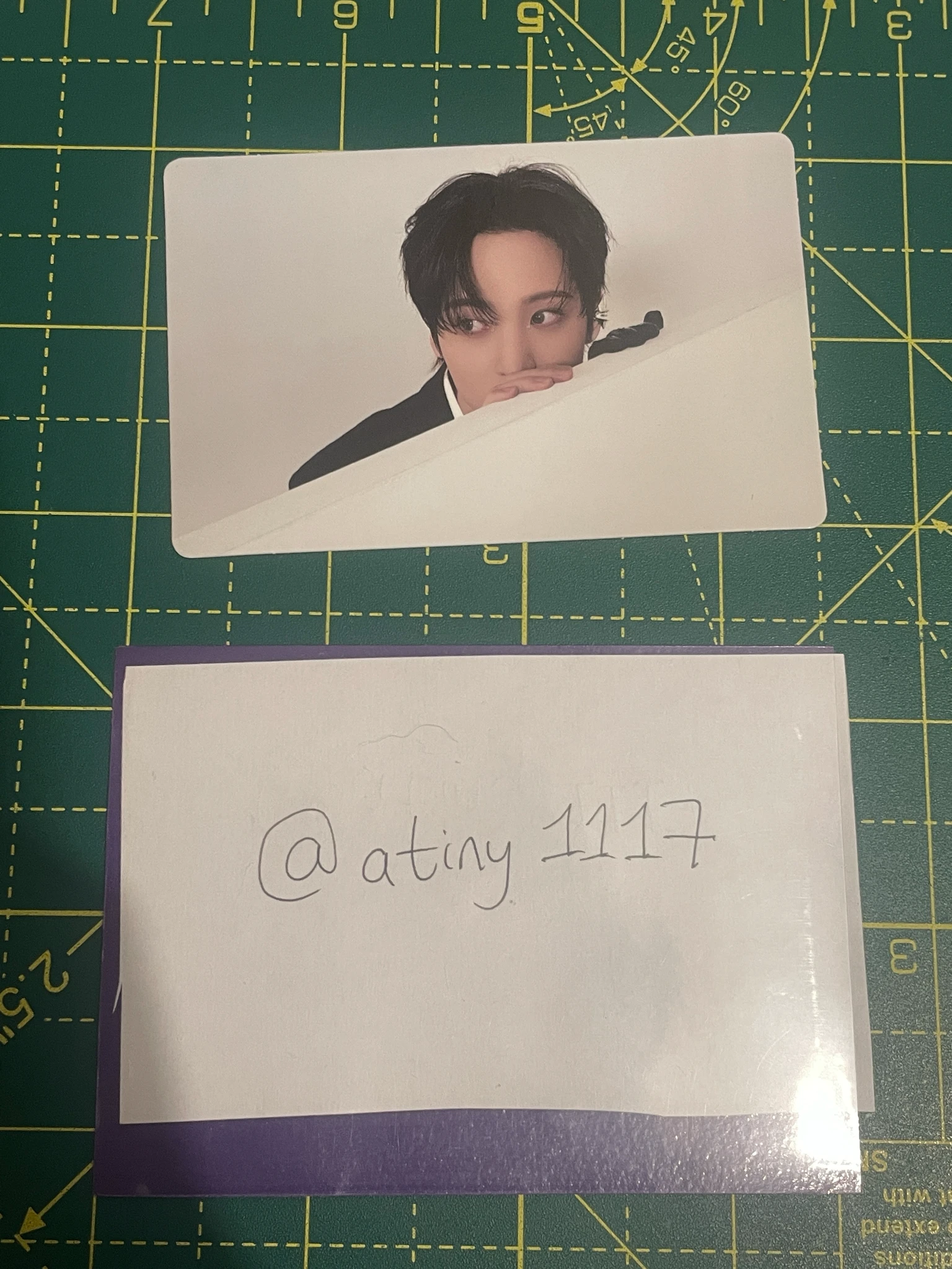 ATEEZ Yunho ATEEZ - Yunho - THE WORLD EP.2 : OUTLAW Album album photocard A version version 3 listing photo 1