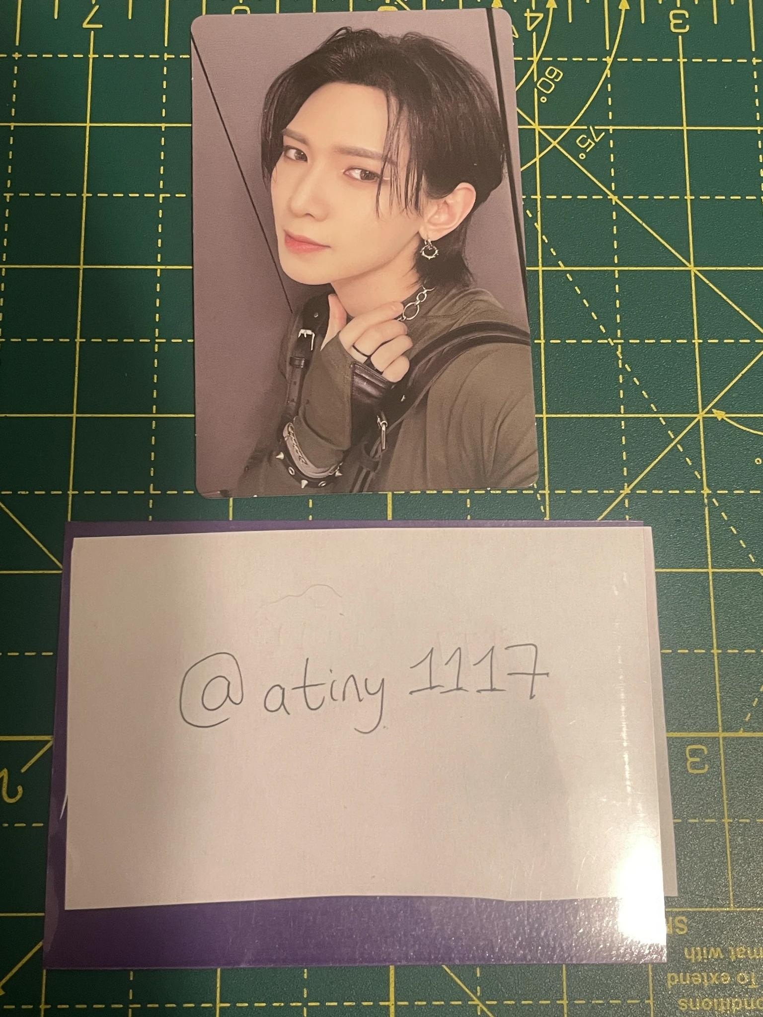ATEEZ Yeosang ATEEZ - Yeosang - THE WORLD EP.2 : OUTLAW Album album photocard Z version version 3 listing photo 1