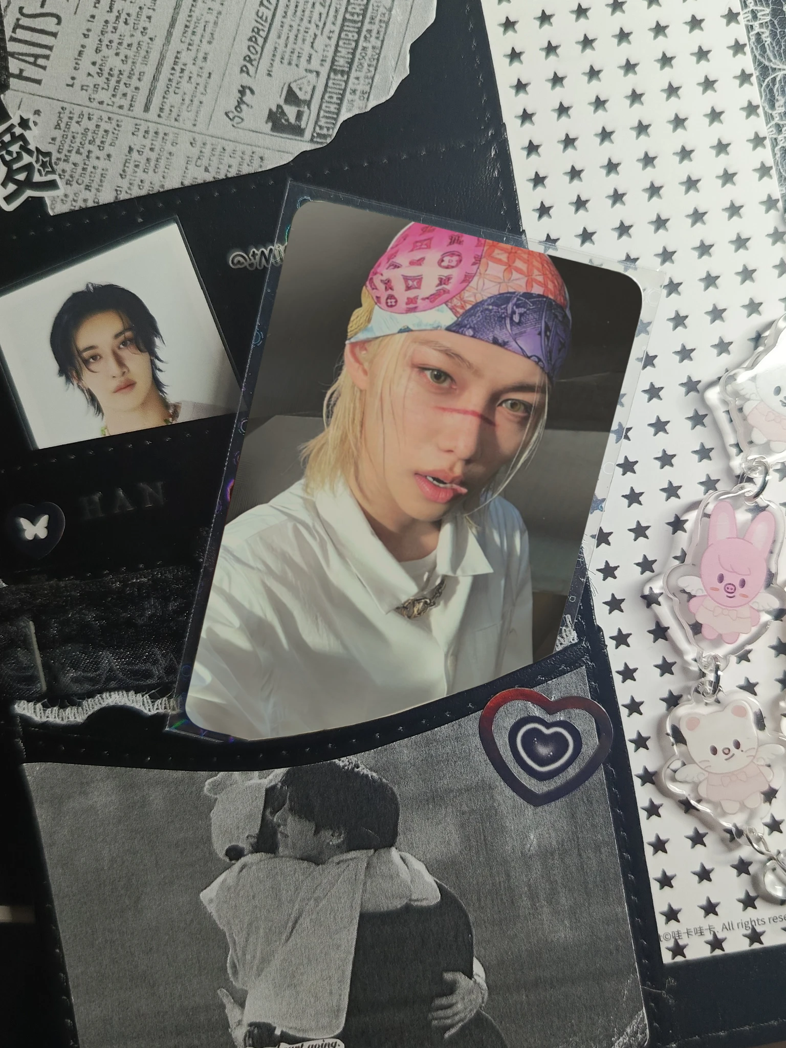 Stray Kids Felix Stray Kids - Felix - KARMA Album album photocard Hooray Version double-sided front side listing photo 1