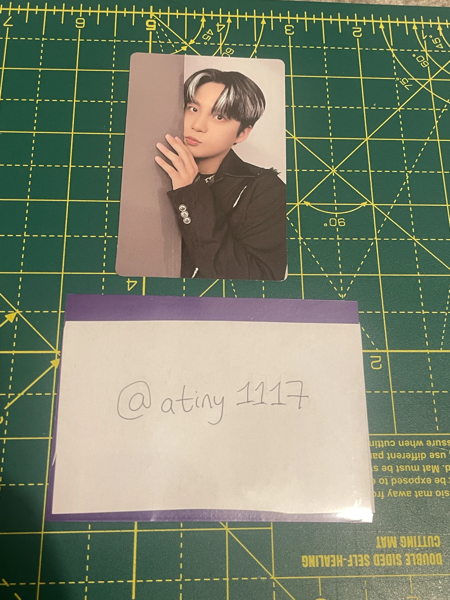 ATEEZ Jongho ATEEZ - Jongho - THE WORLD EP.2 : OUTLAW Album album photocard A version version 2 listing photo 1
