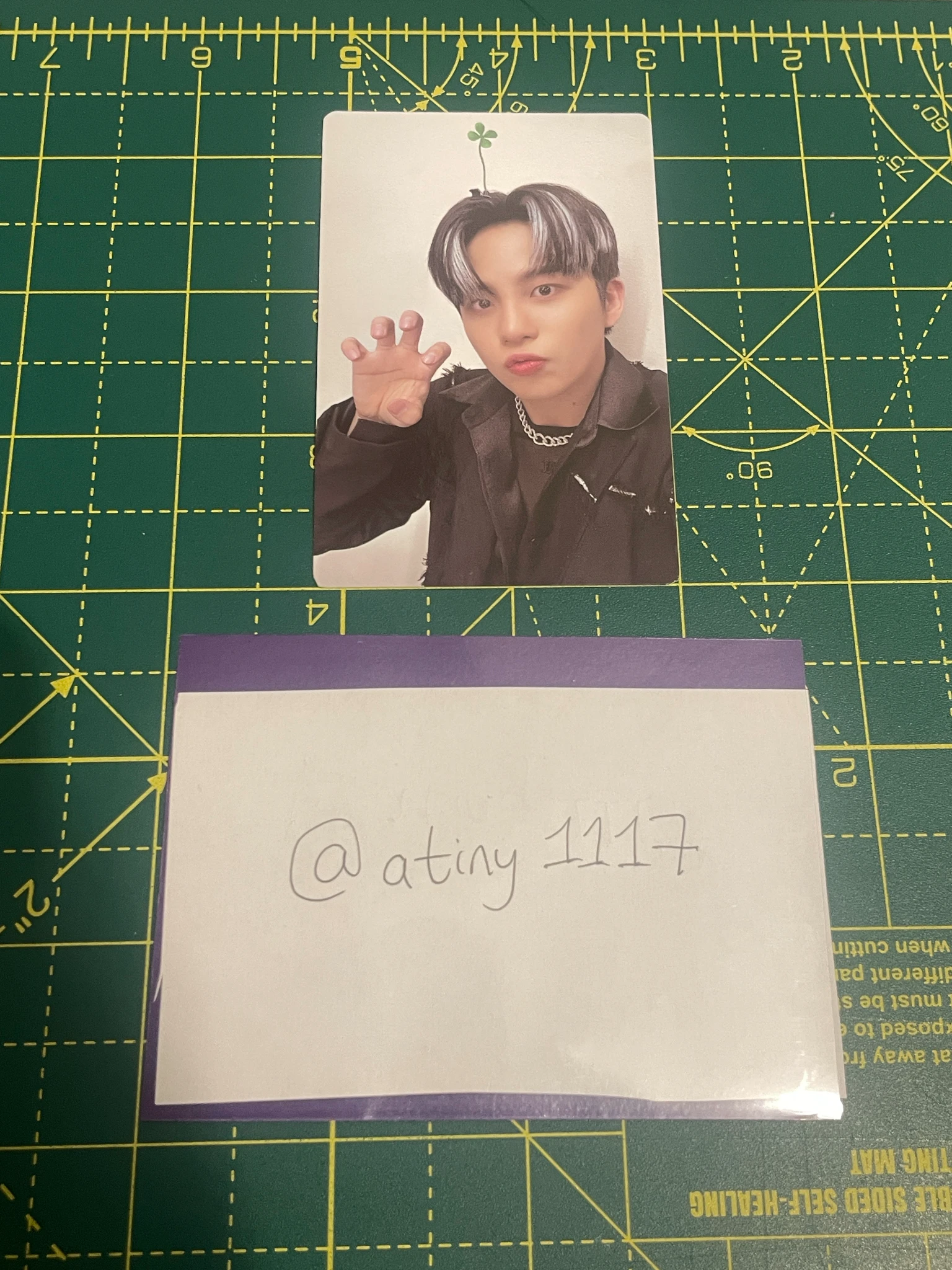 ATEEZ Jongho ATEEZ - Jongho - THE WORLD EP.2 : OUTLAW Album album photocard A version version 1 listing photo 1