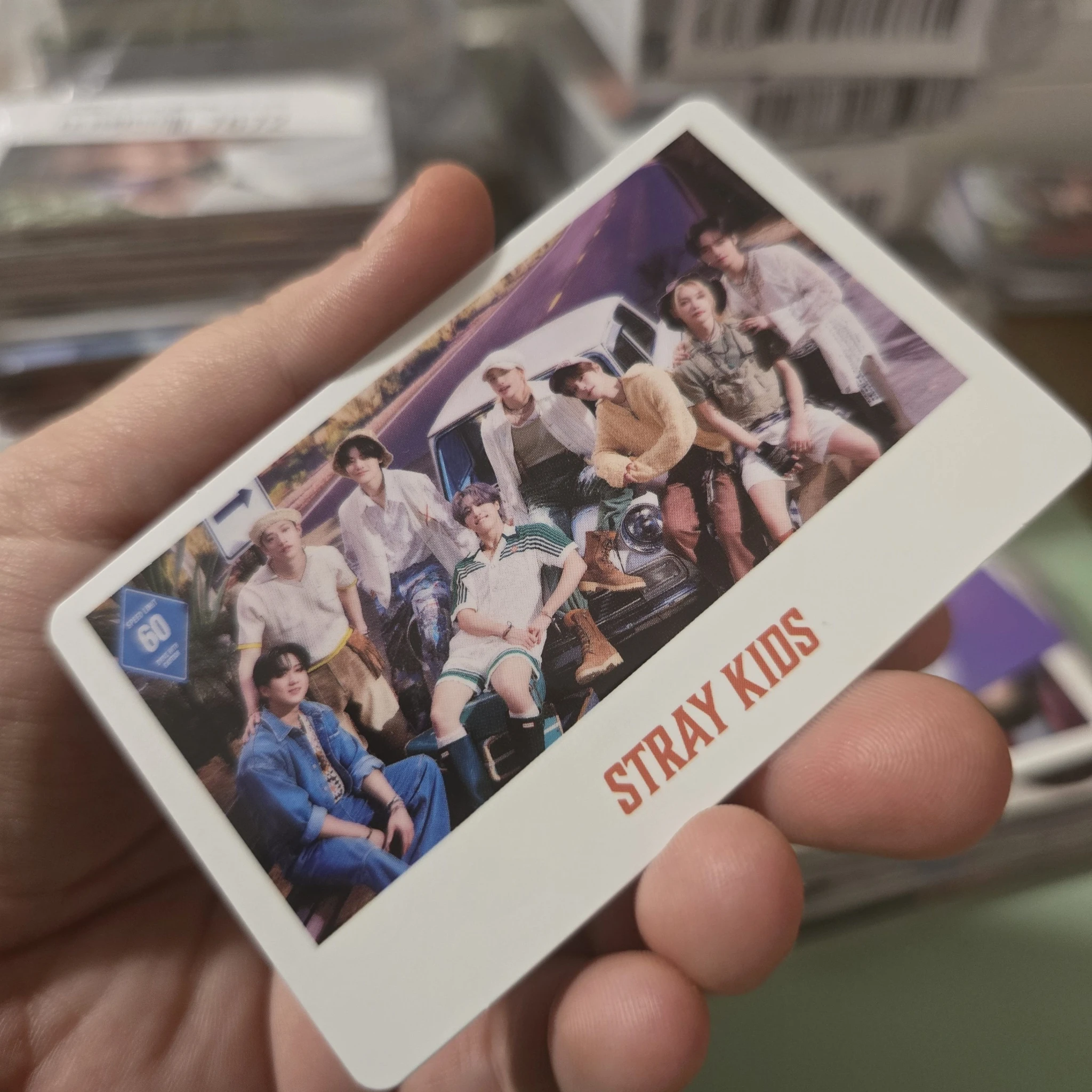 Stray Kids Stray Kids - JYP JAPAN POPUP STORE 2023 Event merch photocard polaroid set polaroid B version listing photo 1
