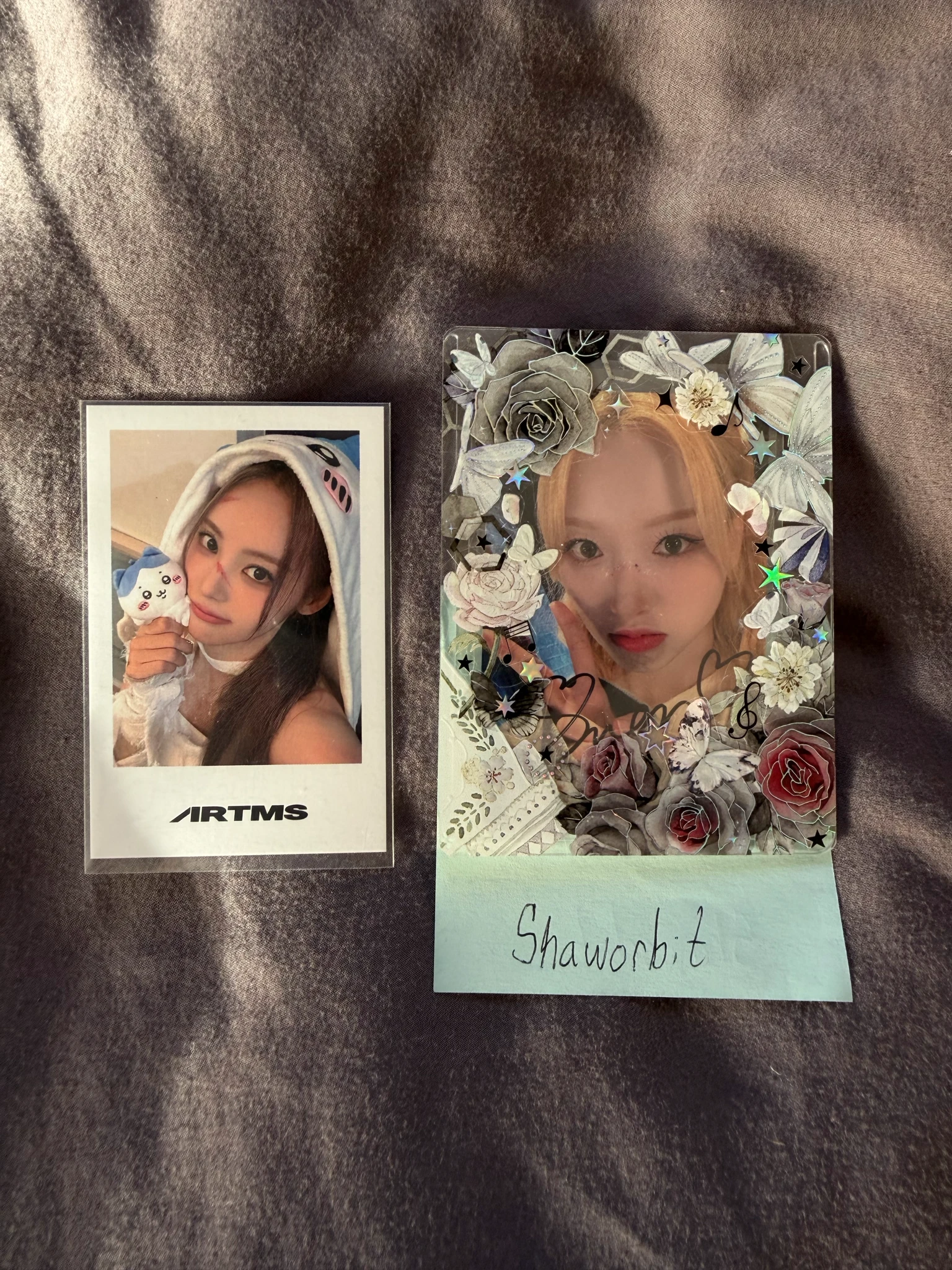 ARTMS JinSoul ARTMS - JinSoul - Club Icarus Album polaroid video call/fancall hellolive round 3 listing photo 1