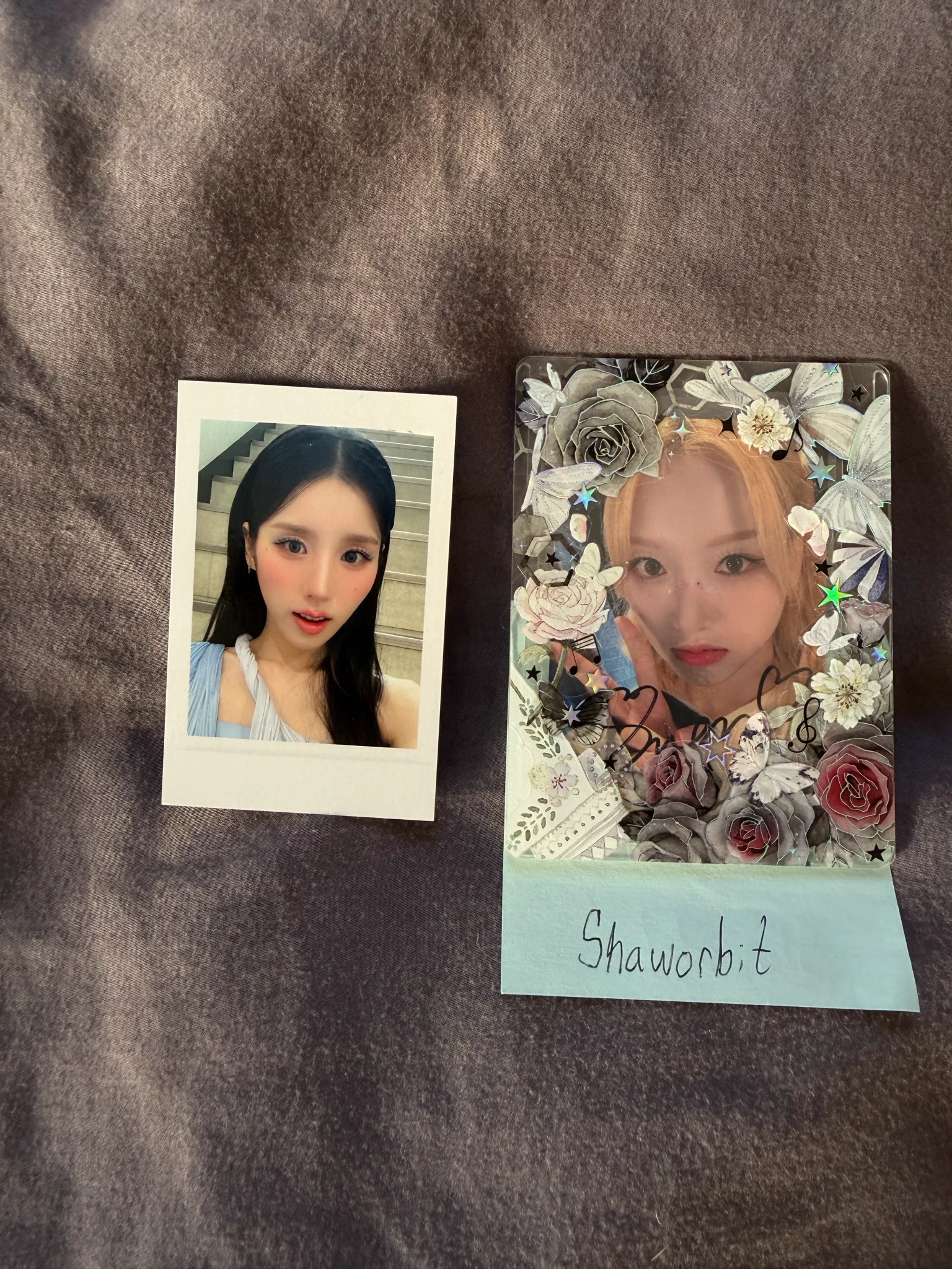 ARTMS HeeJin ARTMS - HeeJin - Club Icarus Album video call/fancall apple music round 2 polaroid listing photo 1