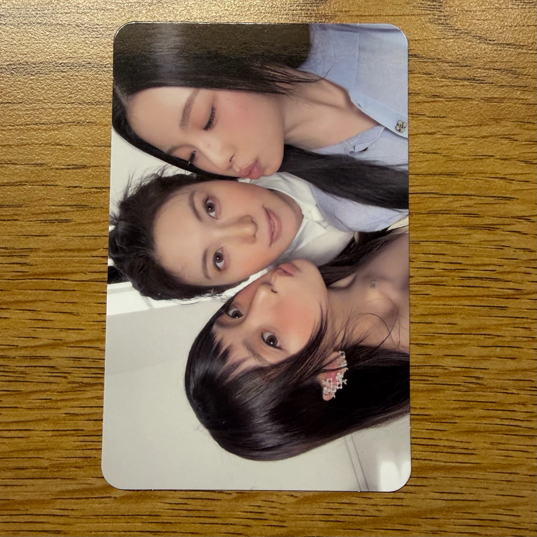 NMIXX NMIXX - Bae & Jiwoo & Kyujin - Heavy Serenade Album album photocard heavy version unit photocard horizontal listing photo 1