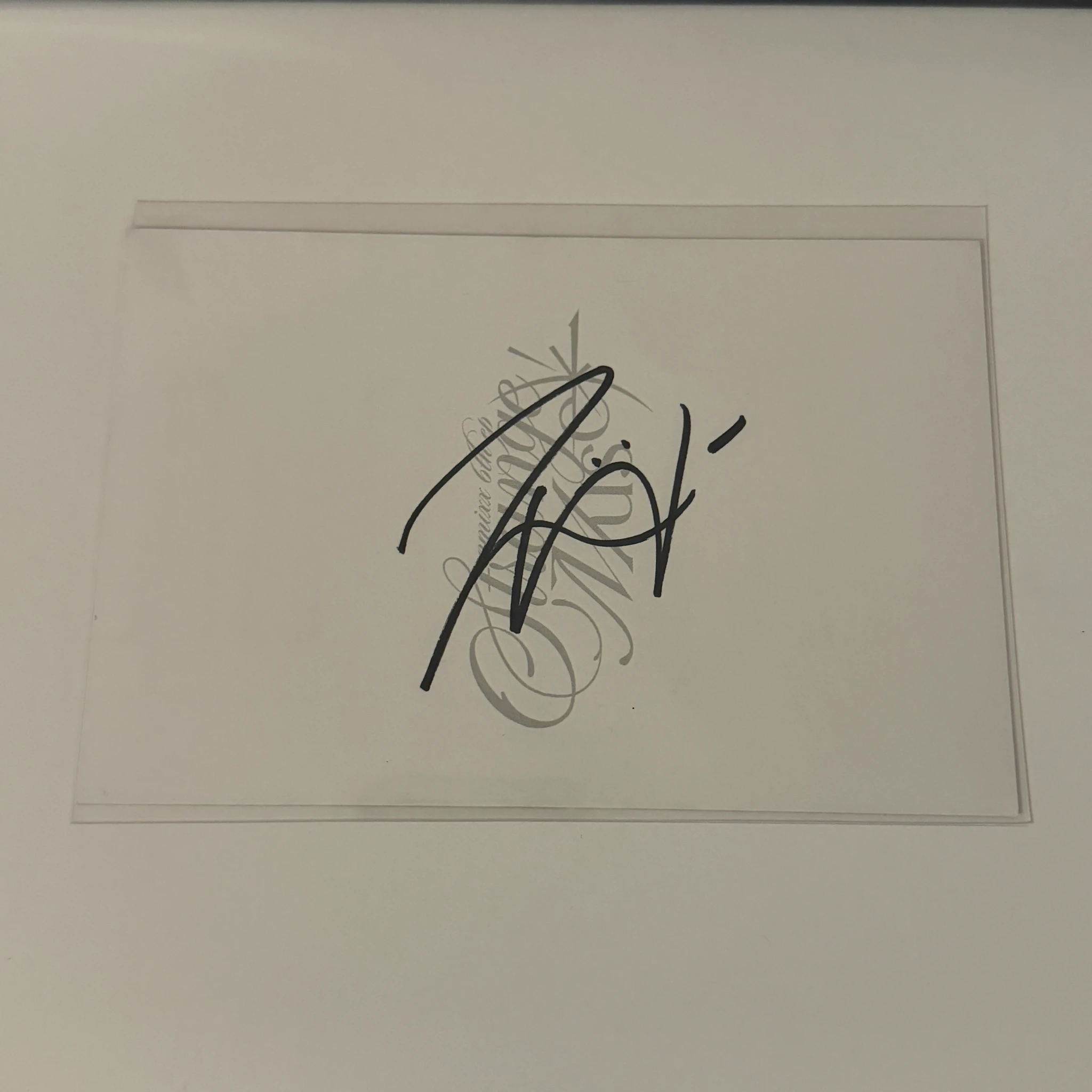 NMIXX Jiwoo NMIXX - Jiwoo - Strange Muse Album autographed postcard nmixx shop us listing photo 1
