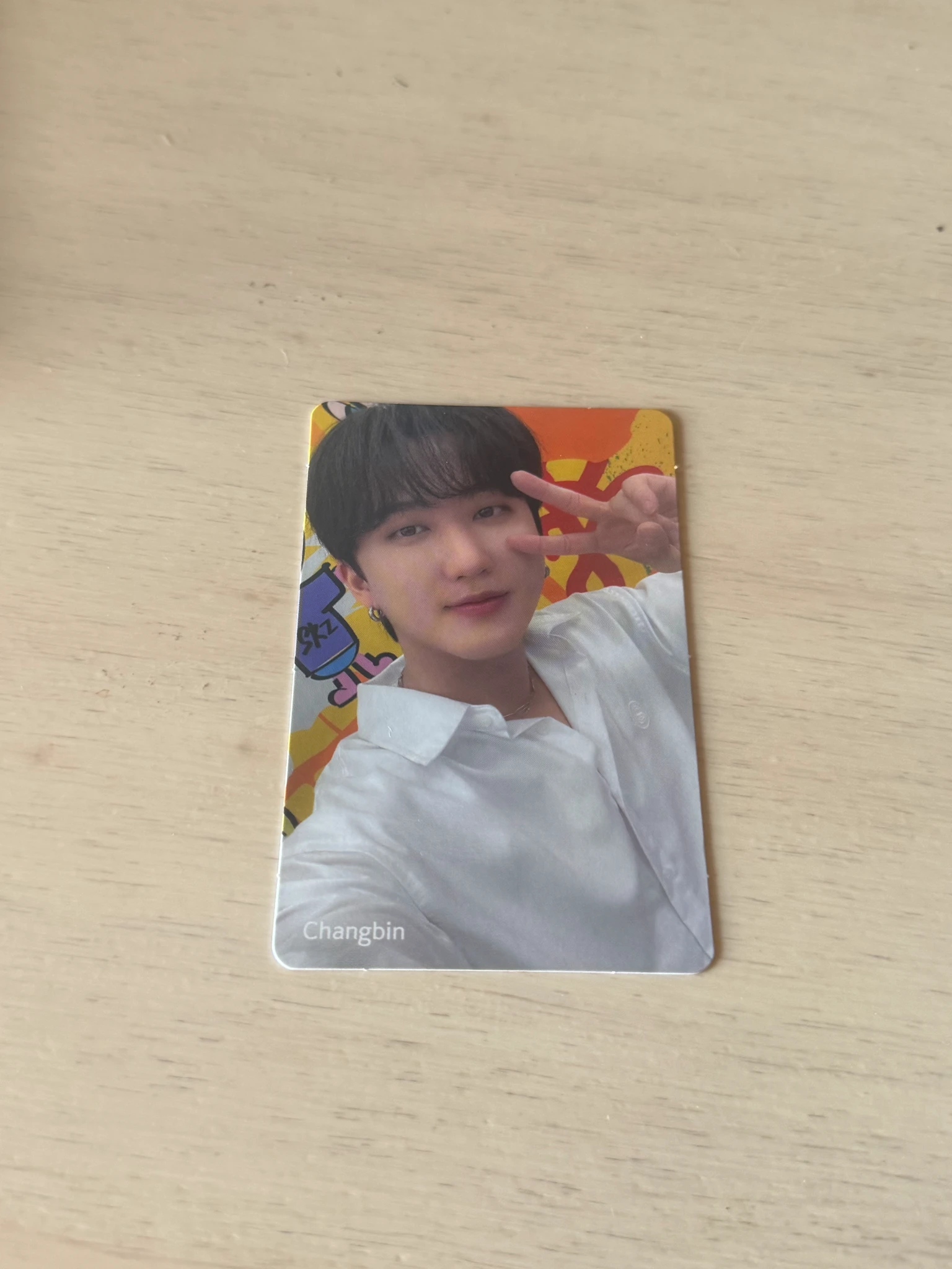 Stray Kids Changbin Stray Kids - Changbin - Stray Kids X SHINHAN CARD Other brand collaboration shinhan card listing photo 1