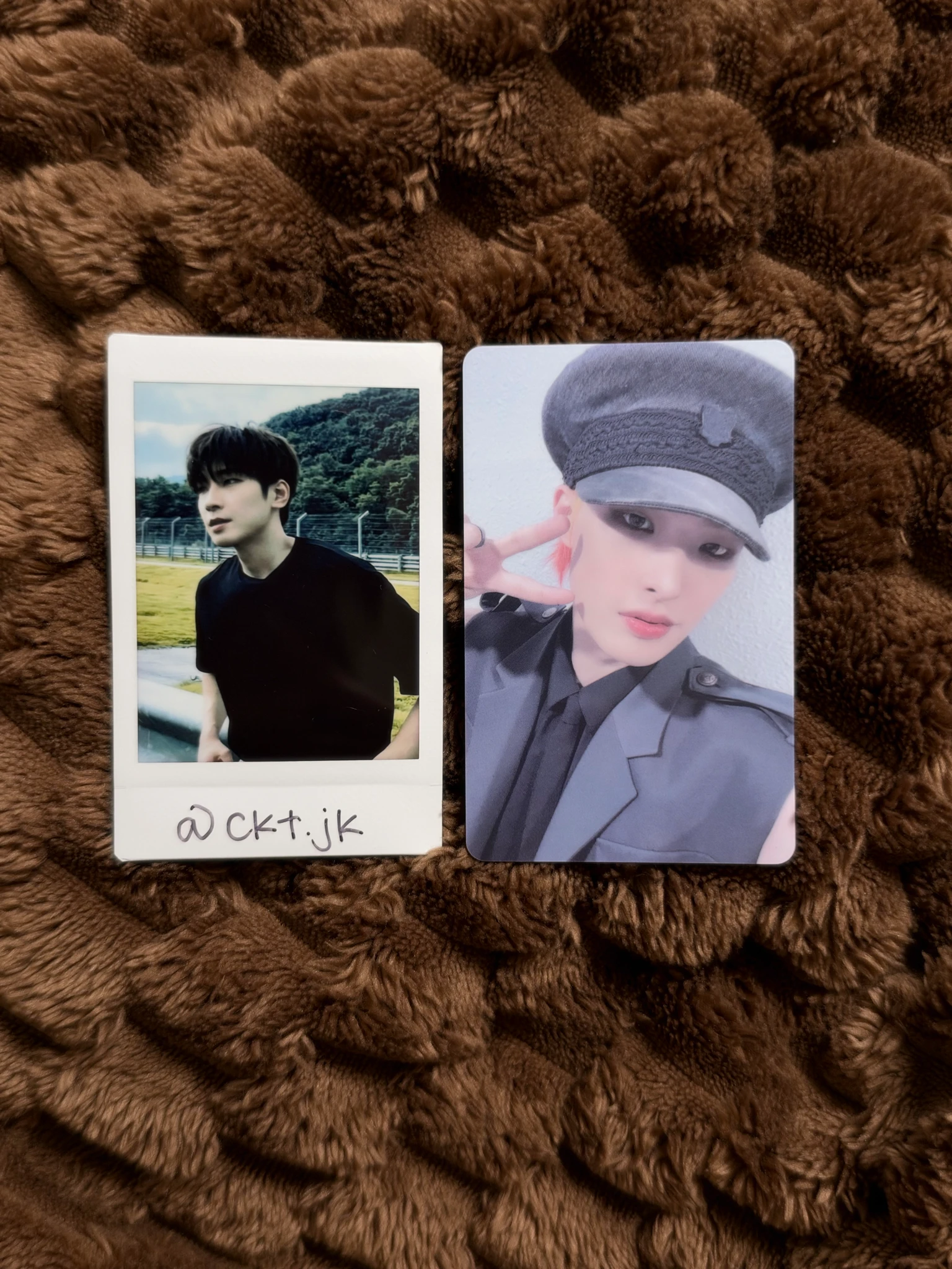 ATEEZ Mingi ATEEZ - Mingi - SPIN OFF : FROM THE WITNESS Album makestar lucky draw listing photo 1
