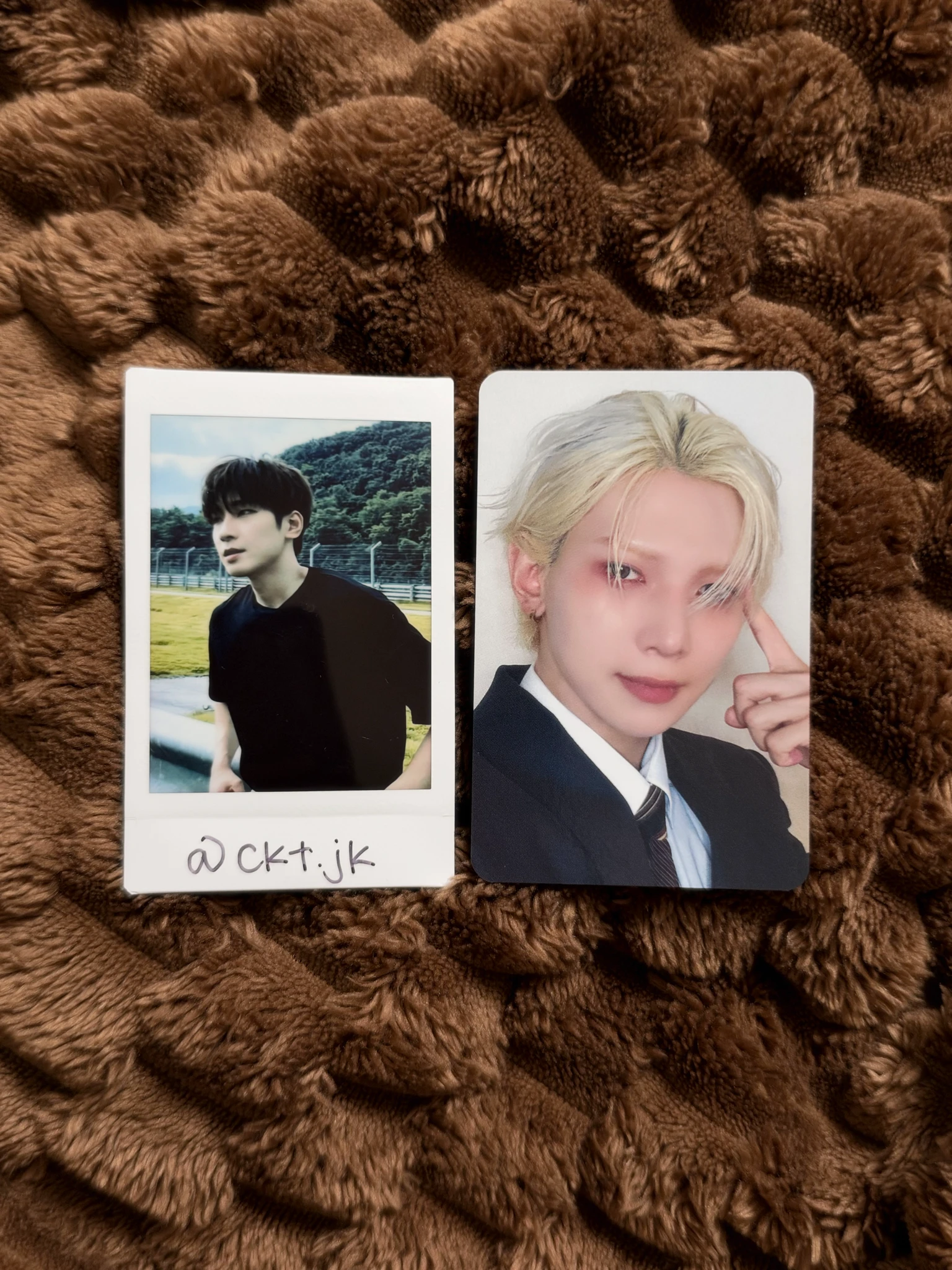 ATEEZ Yeosang ATEEZ - Yeosang - Golden Hour : Part.4 Album round 2 makestar fansign listing photo 1