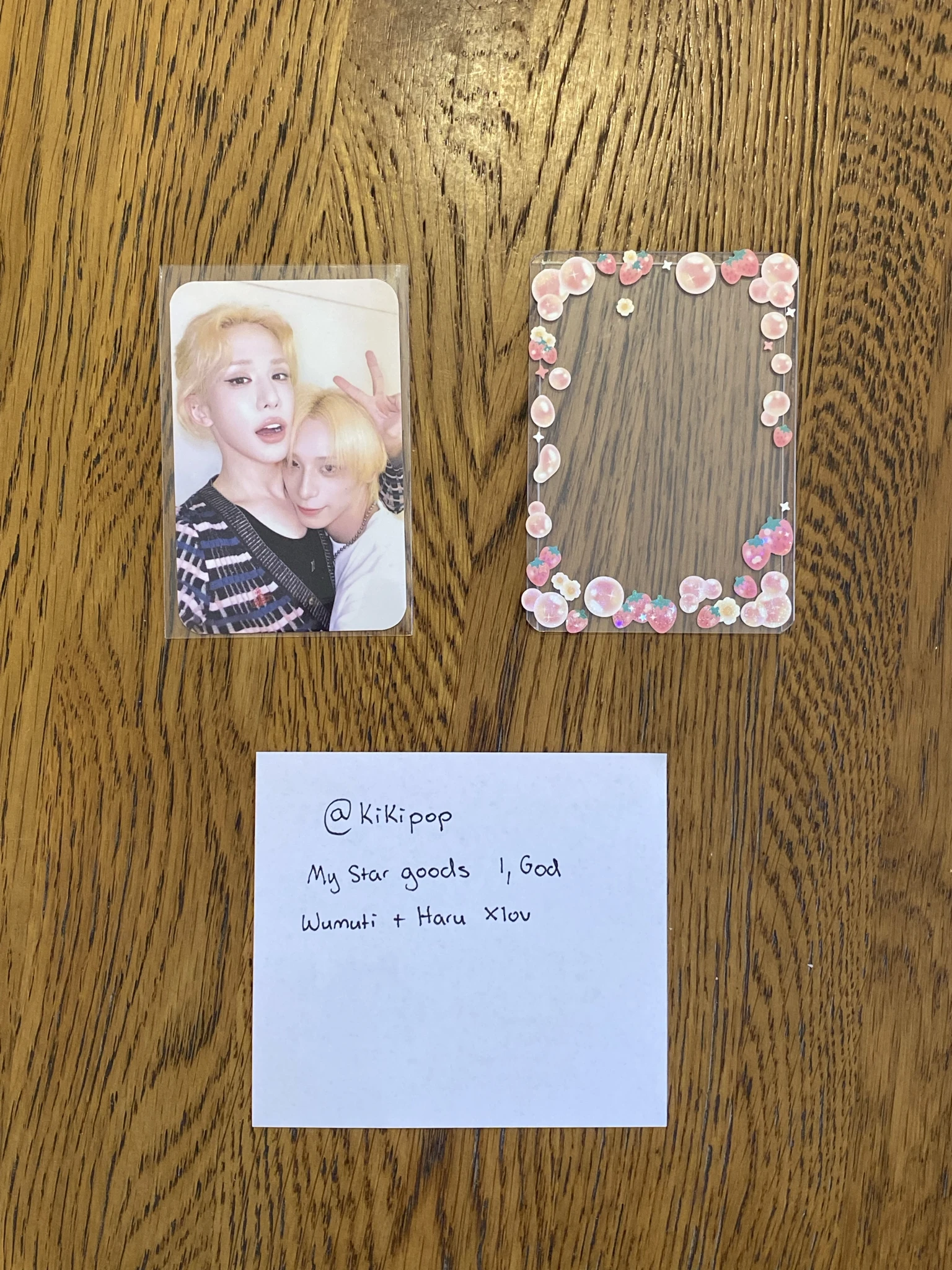 XLOV XLOV - Wumuti & Haru - I, God Album mystargoods (MSG) round 11 unit video call/fancall listing photo 1