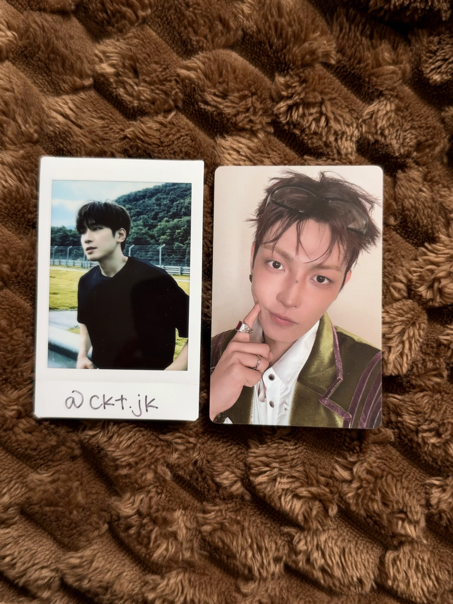 ATEEZ Hongjoong ATEEZ - Hongjoong - GOLDEN HOUR : Part.5 Album A version version 1 album photocard listing photo 1