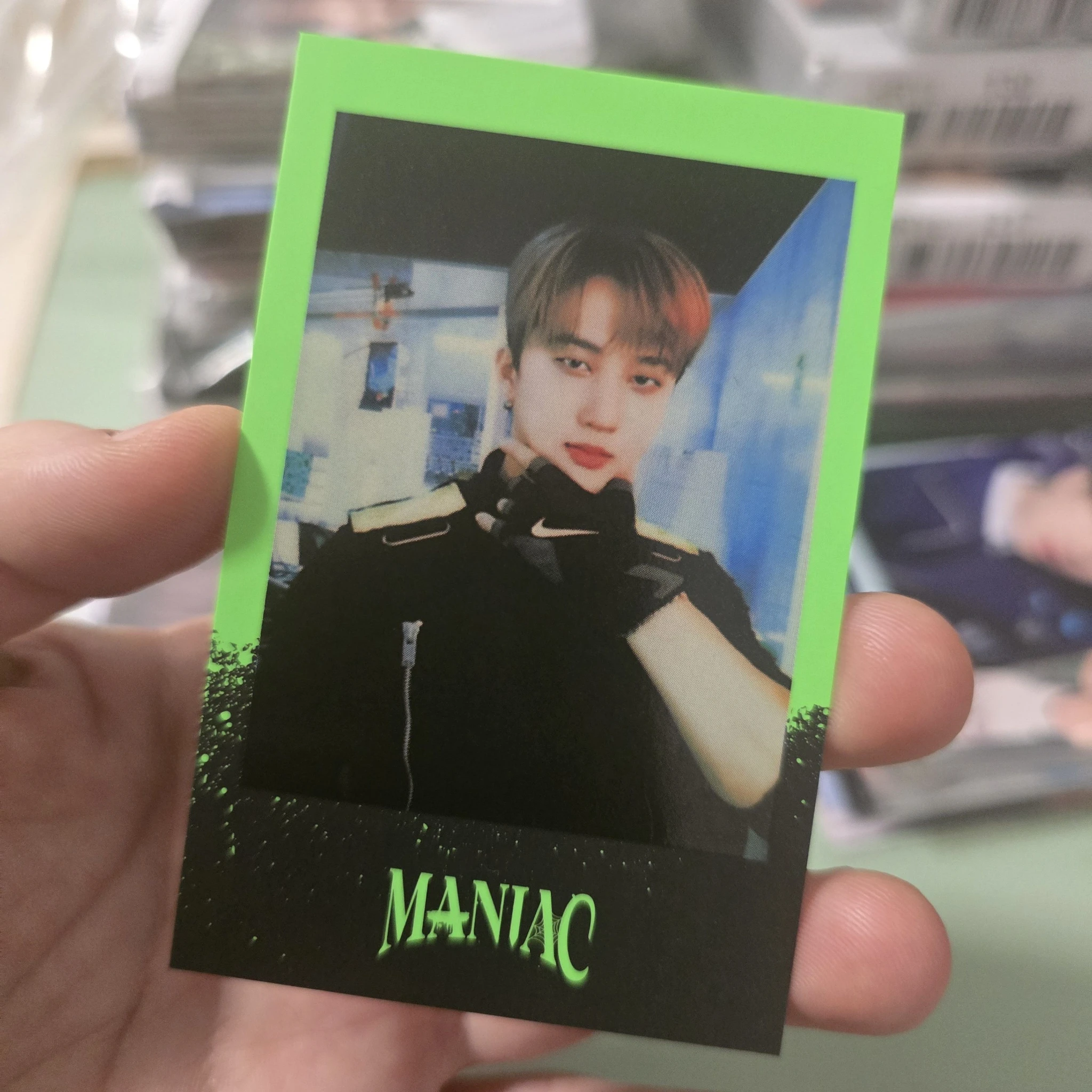 Stray Kids Changbin Stray Kids - Changbin - Maniac World Tour Event merch photocard purchase benefit polaroid pre-order benefit (pob) listing photo 1