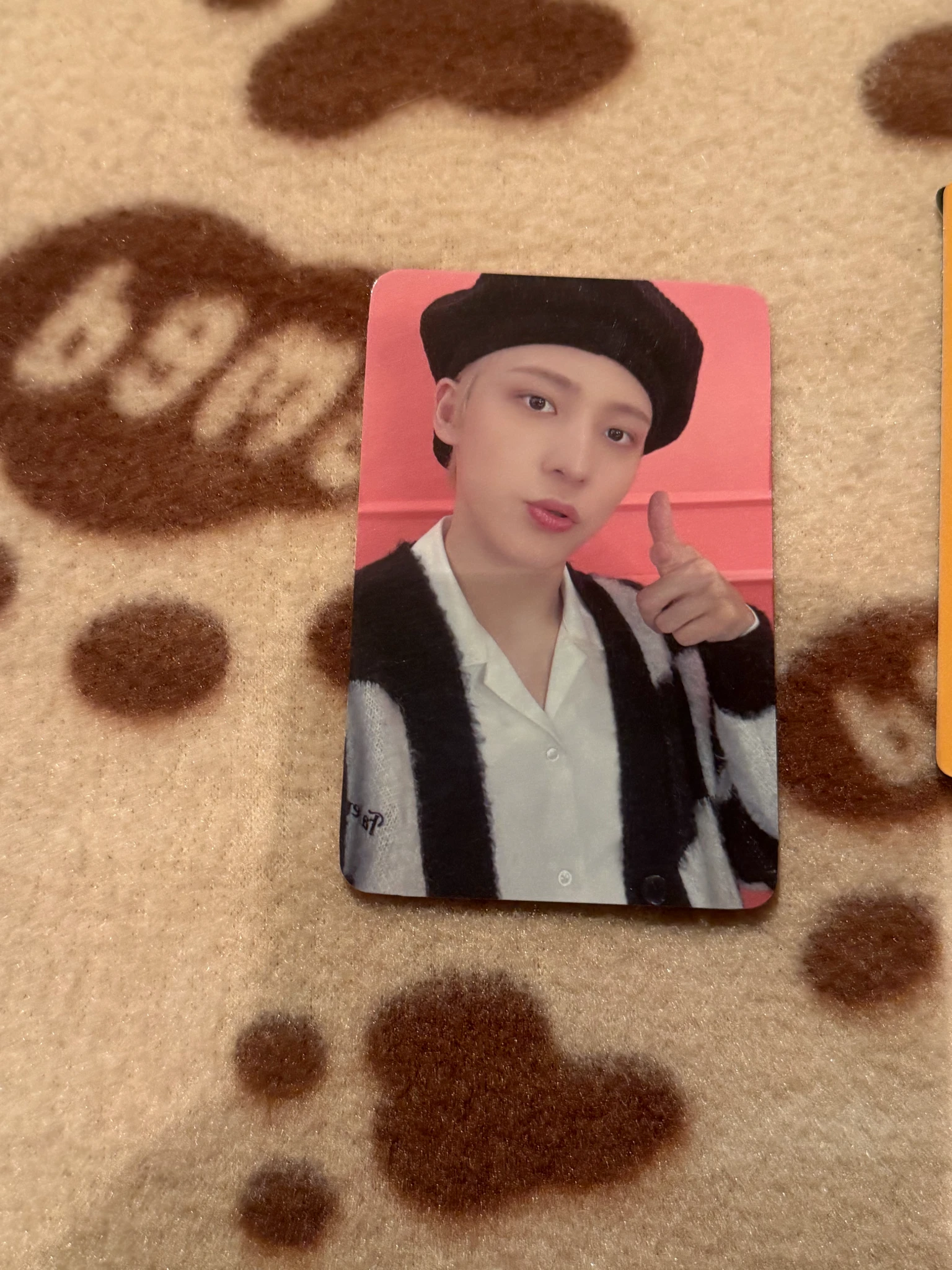 ATEEZ Yunho ATEEZ - Yunho - ZERO : FEVER Part.3 Album everline video call/fancall round 3 listing photo 1