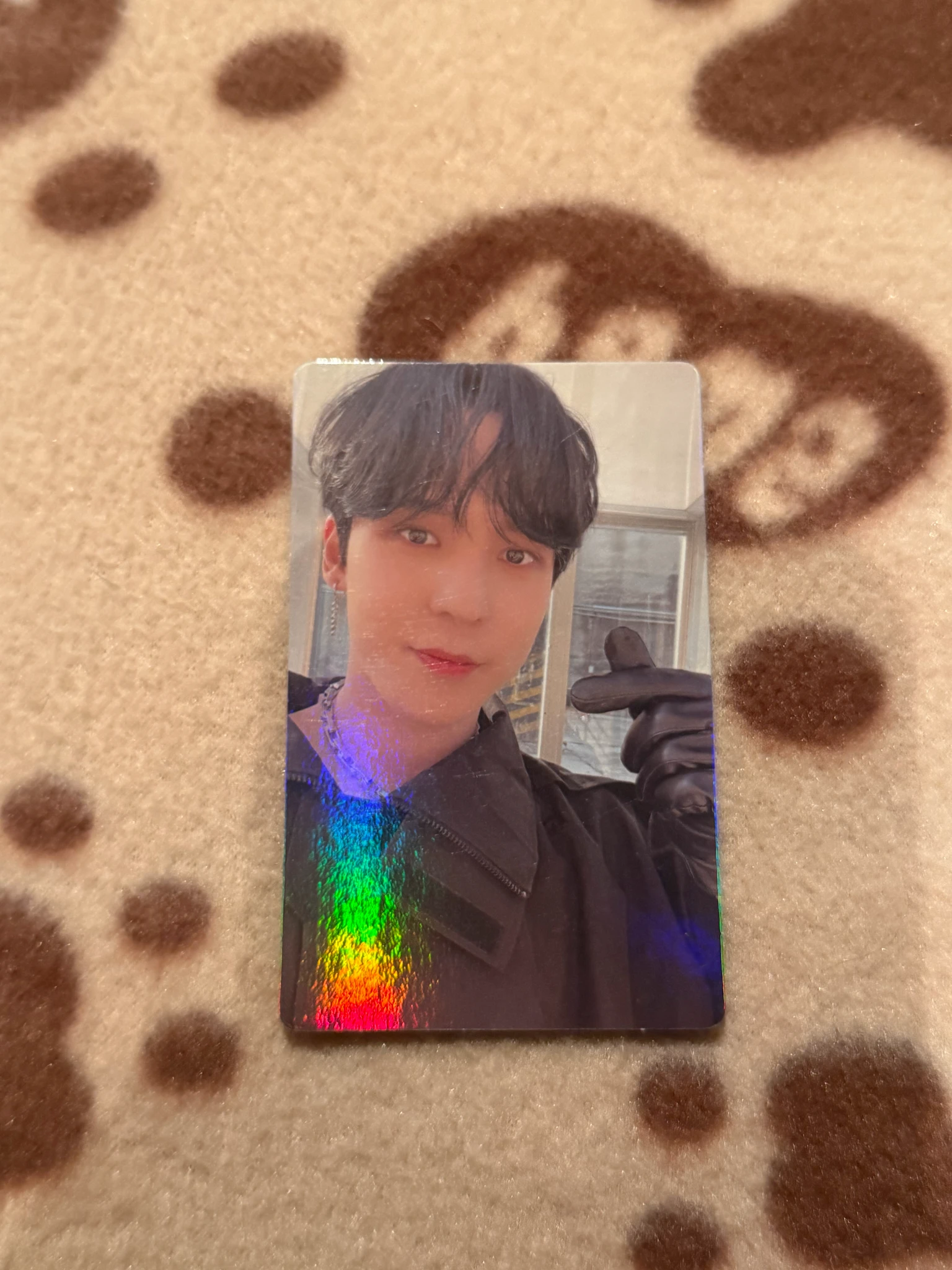 ATEEZ Yunho ATEEZ - Yunho - THE WORLD EP.1 : MOVEMENT Album holographic (hologram) beatroad pob (pre-order benefit) round 1 kaura world listing photo 1
