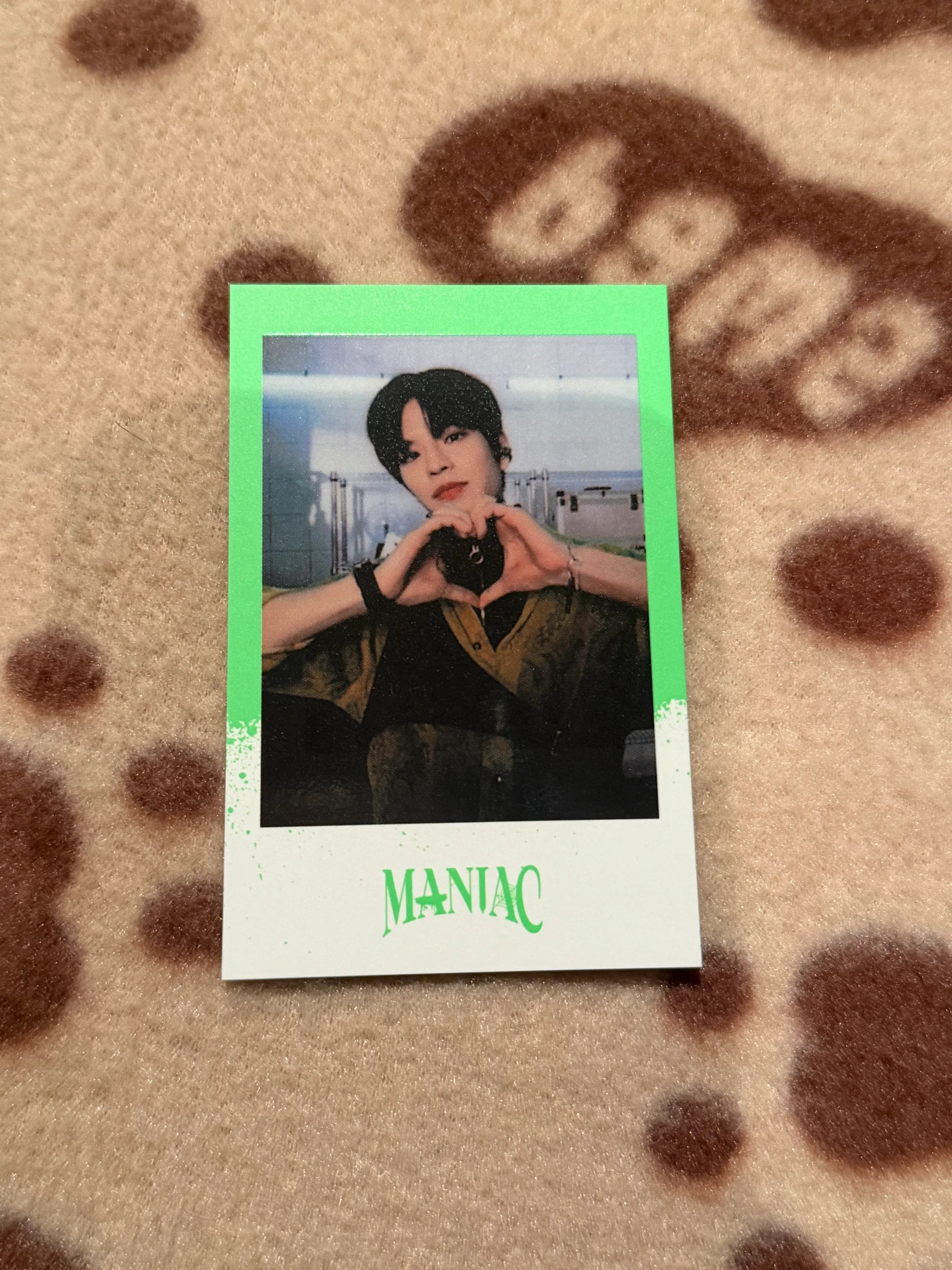 Stray Kids Seungmin Stray Kids - Seungmin - Maniac World Tour Event pre-order benefit (pob) merch photocard polaroid skzoo version seoul listing photo 1