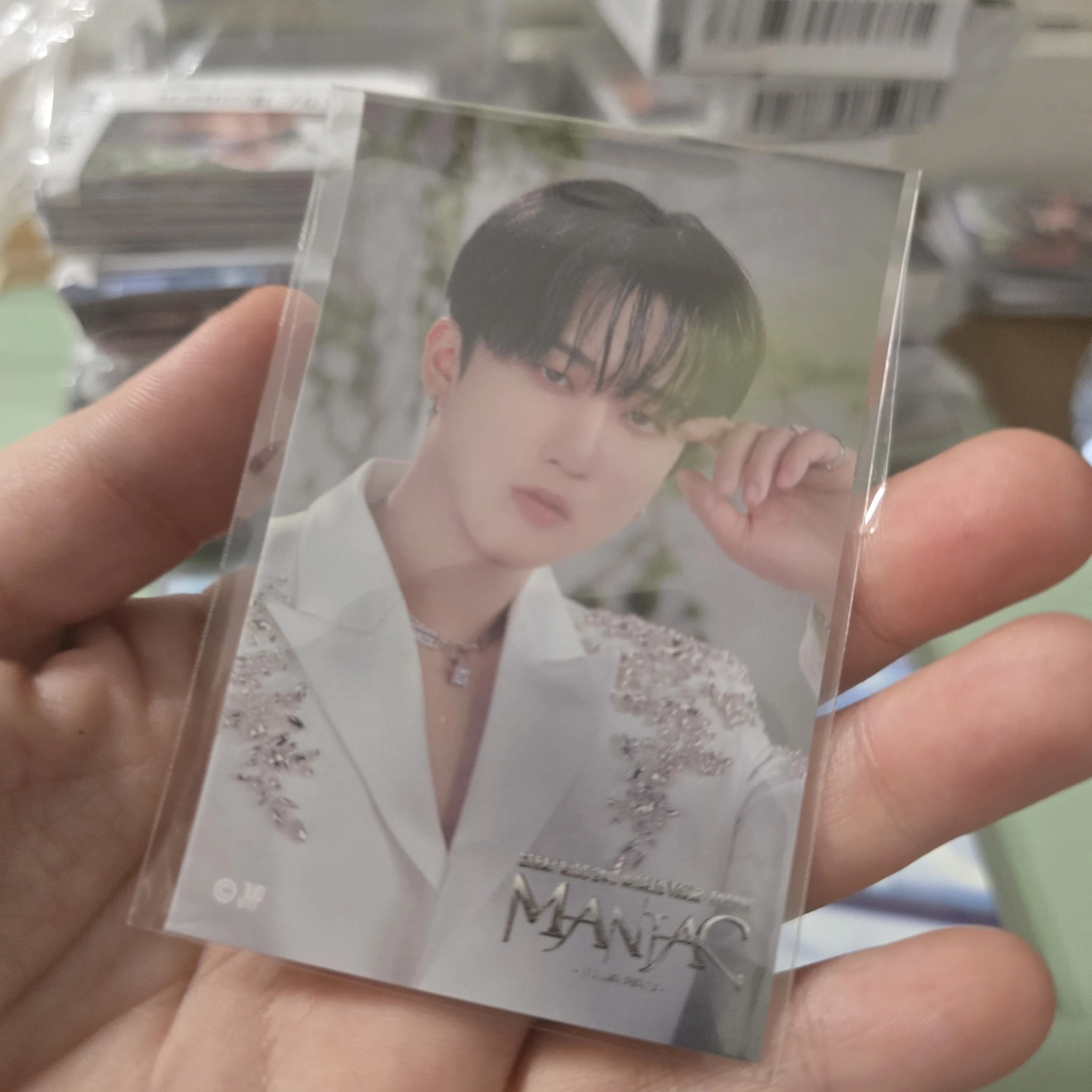 Stray Kids Changbin Stray Kids - Changbin - Maniac World Tour Event sticker jpfc (japan fanclub) japan lottery A version encore sticker card supplemental listing photo 1