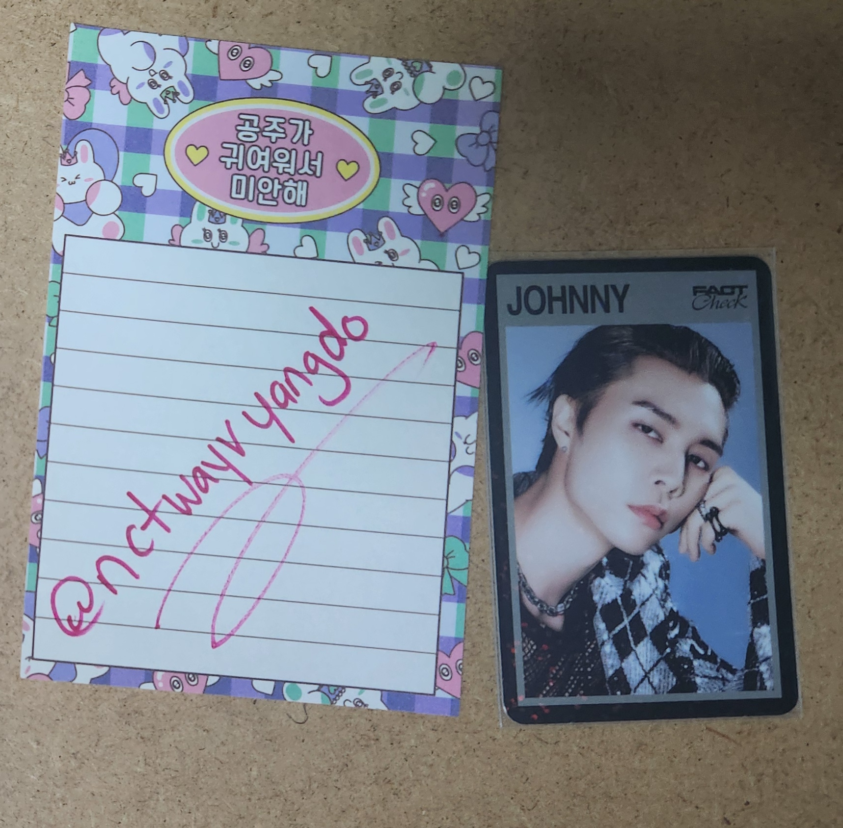 NCT 127 Johnny NCT 127 - Johnny - Fact Check Album listing photo 1