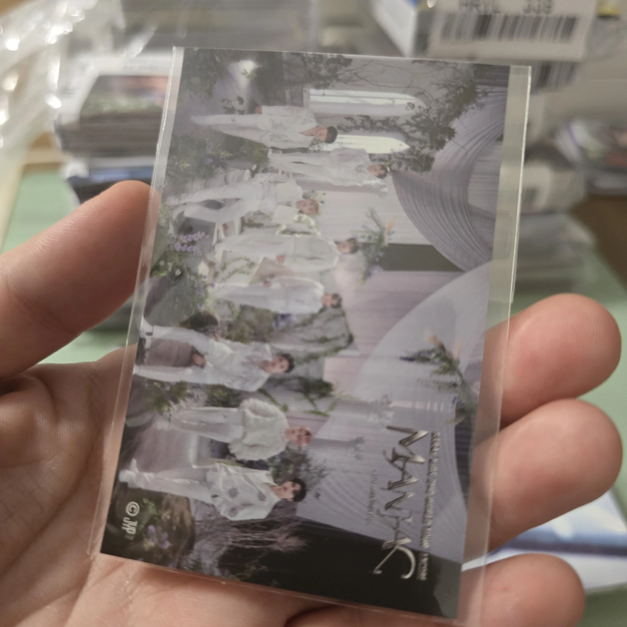 Stray Kids Stray Kids - Maniac World Tour Event japan jpfc (japan fanclub) sticker encore lottery B version sticker card supplemental listing photo 1