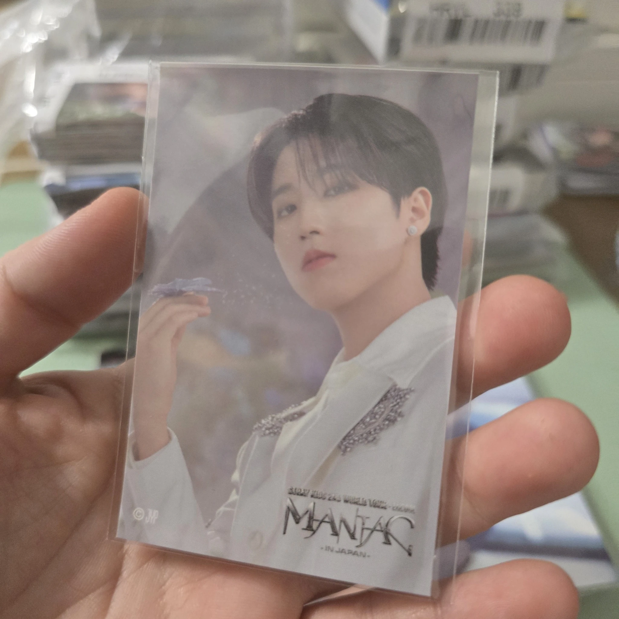 Stray Kids HAN Stray Kids - HAN - Maniac World Tour Event sticker jpfc (japan fanclub) lottery A version japan encore sticker card supplemental listing photo 1
